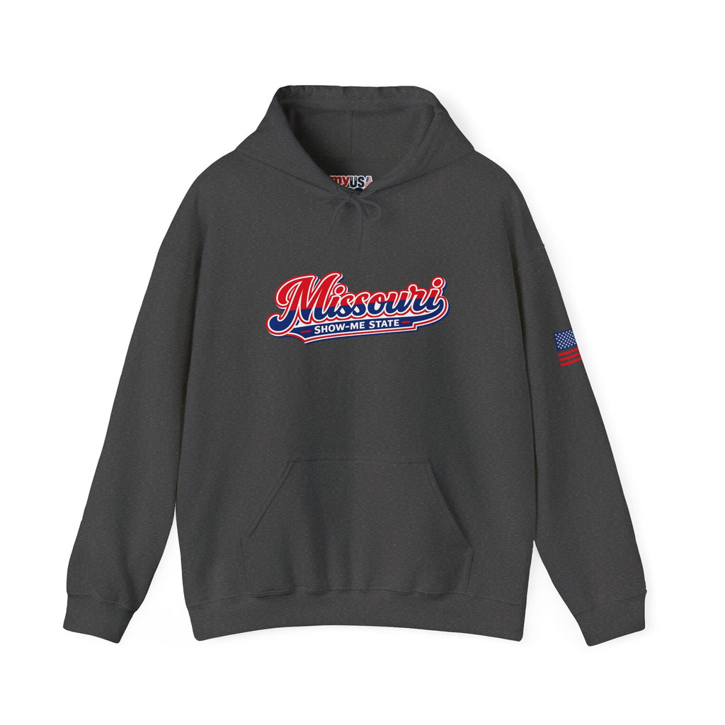 Missouri Show-Me State Heavy Blend Hooded Sweatshirt