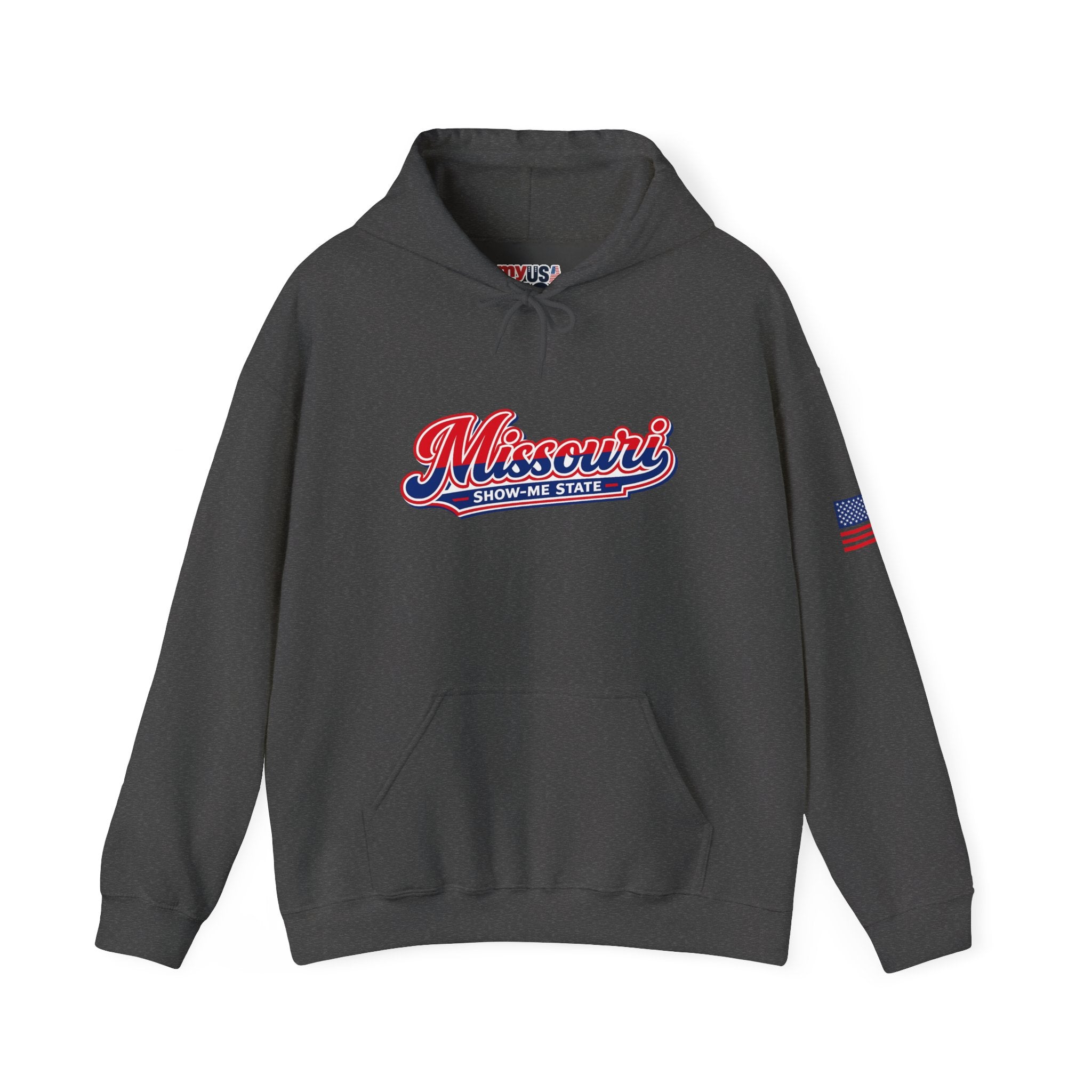 Missouri Show-Me State Heavy Blend Hooded Sweatshirt