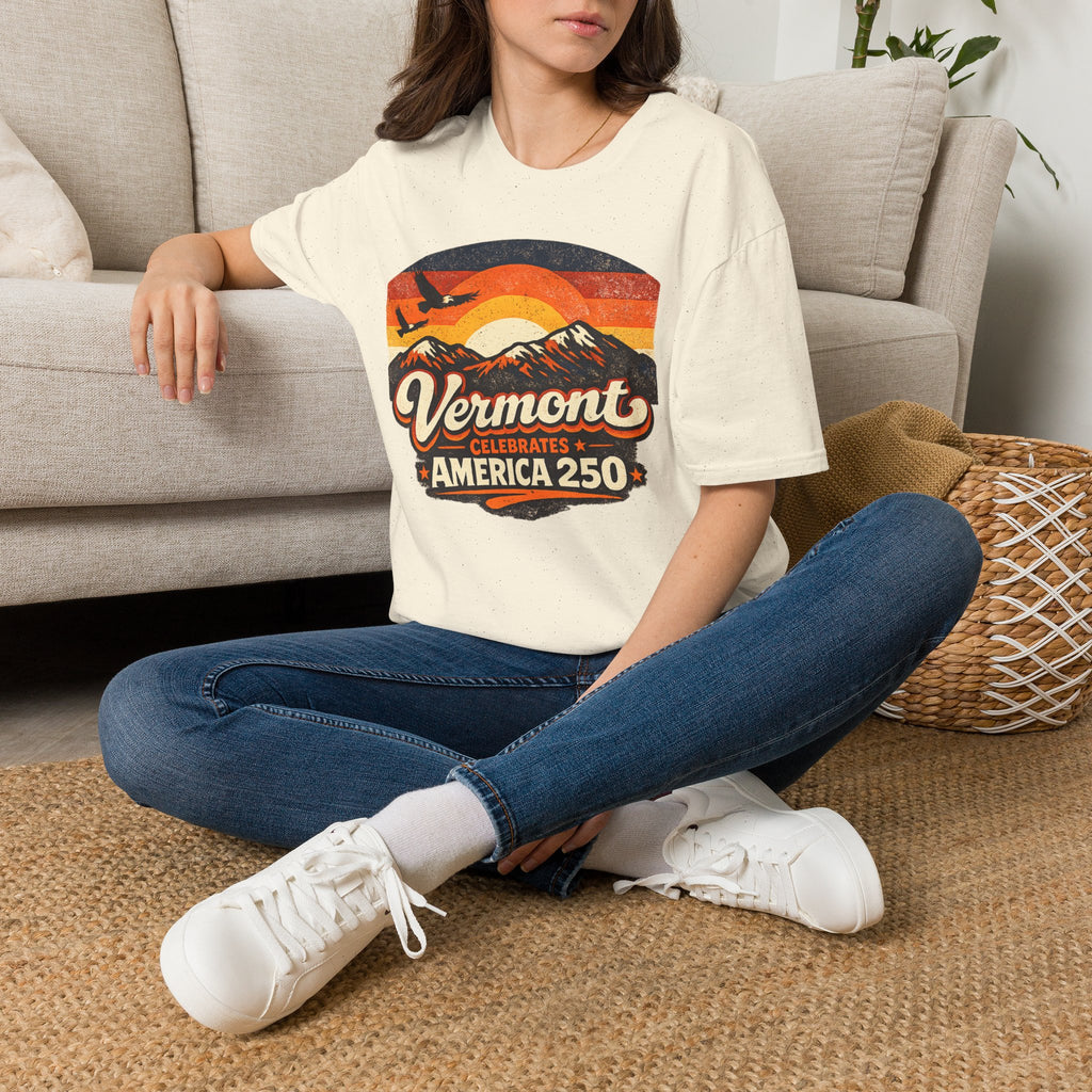 America 250 Vermont Sunset T-Shirt – Vintage Mountains