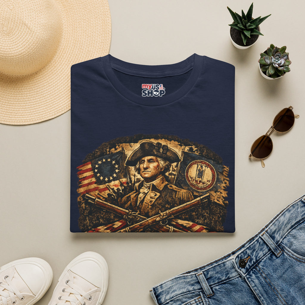 America 250 Virginia- American Freedom Tee Design