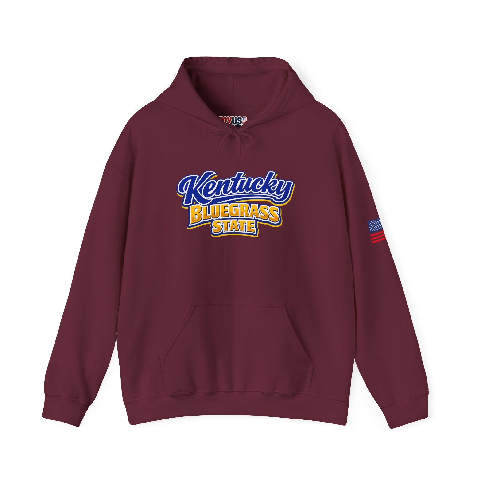 Kentucky Bluegrass State Heavy Blend Hooded Sweatshirt