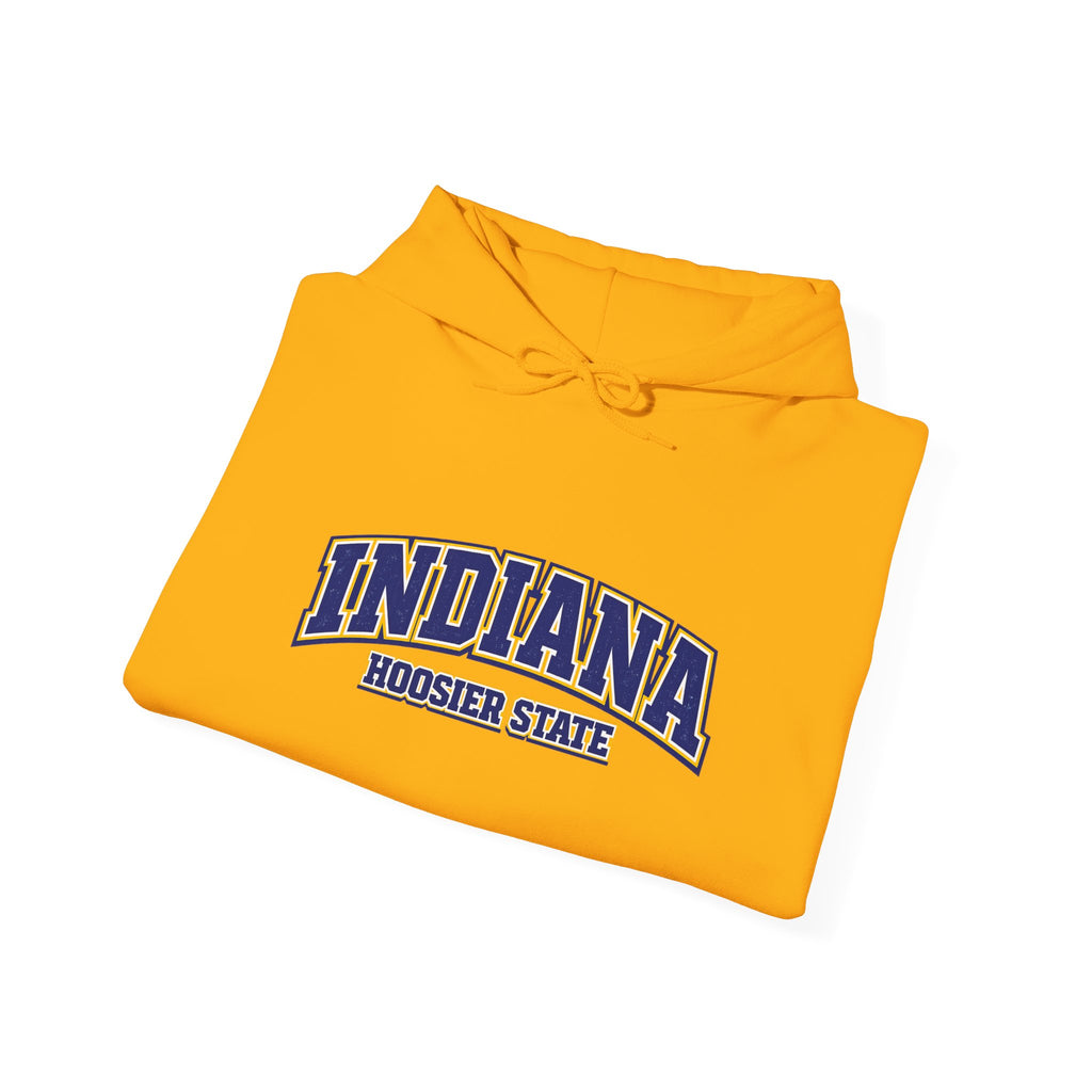 Indiana Hoosier State Heavy Blend Hooded Sweatshirt