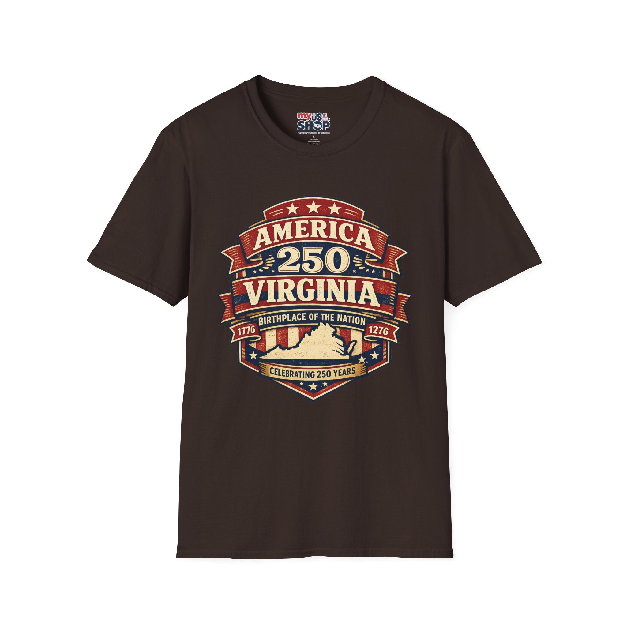 American 250 Virgnia Tee Birthplace of the Nation Design