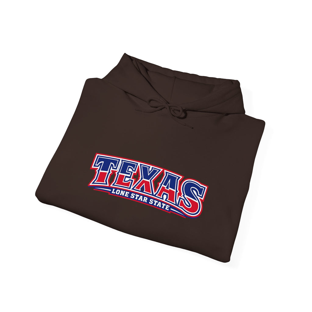 Texas The Lone Star State Heavy Blend Hooded Sweatshirt