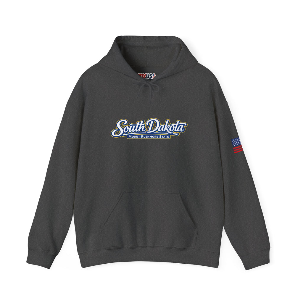 South Dakota Mount Rushmore State Heavy Blend Hooded Sweatshirt