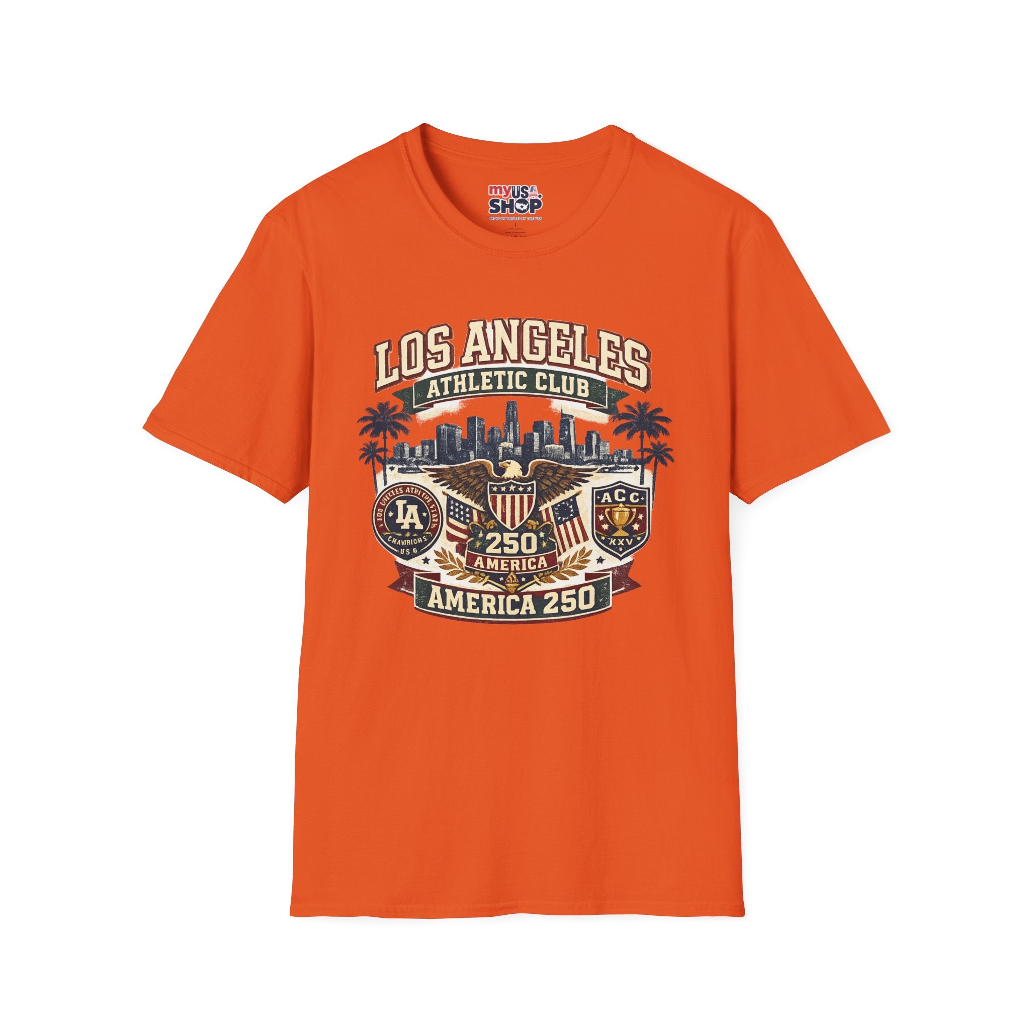 America 250 Los Angeles California La Athletic Club Tee