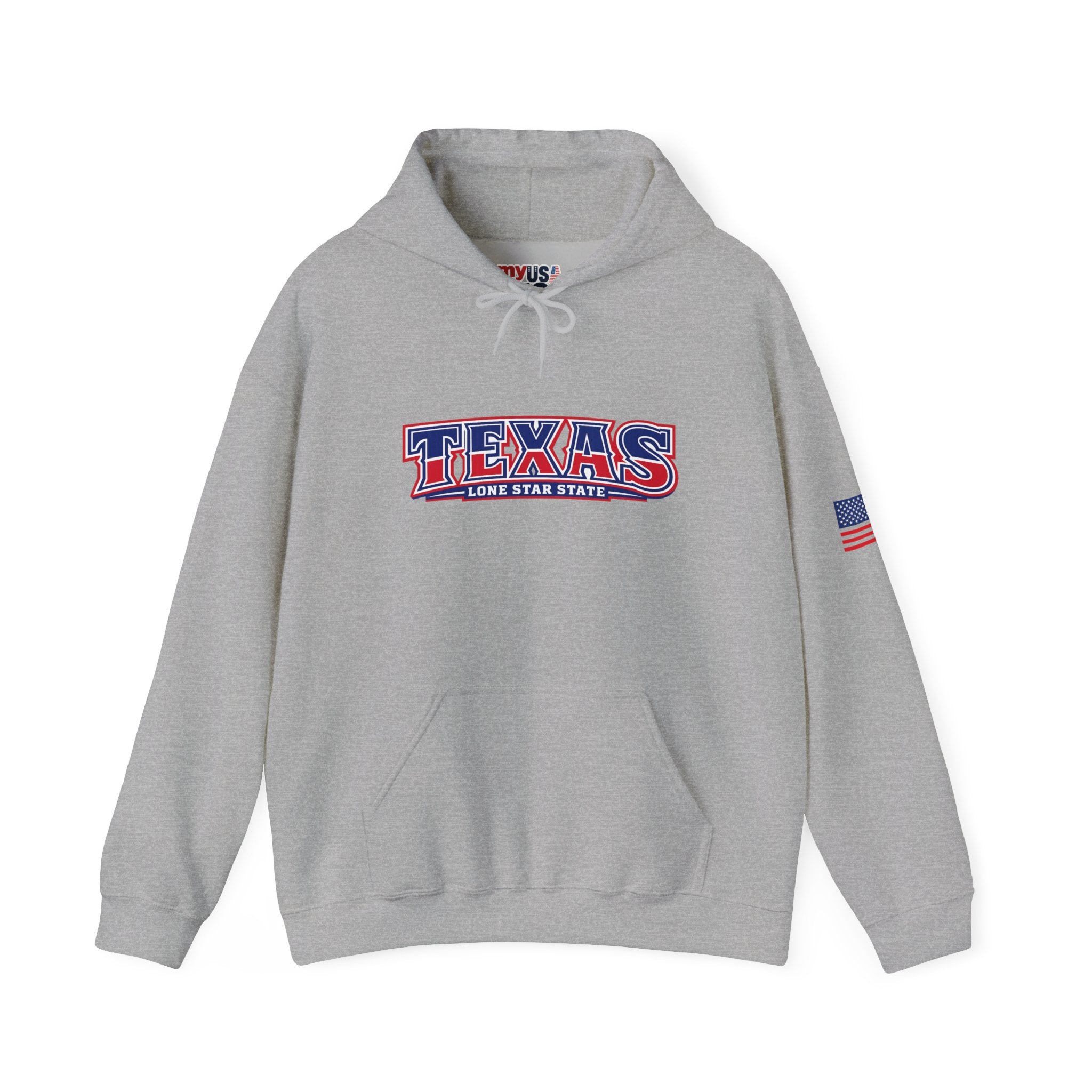 Texas The Lone Star State Heavy Blend Hooded Sweatshirt
