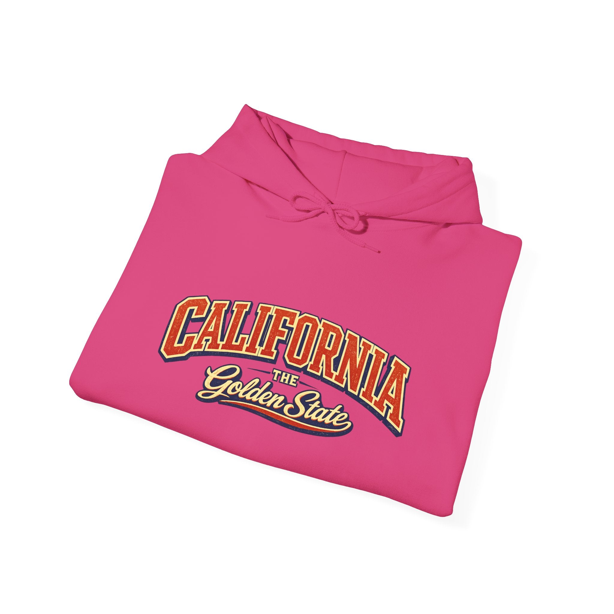 California The Golden State Heavy Blend Hooded Sweatshirt