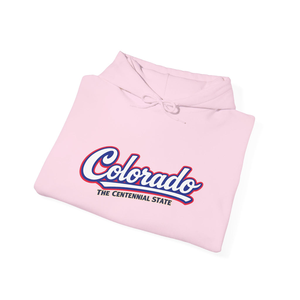 Colorado The Centennial State Heavy Blend Hooded Sweatshirt