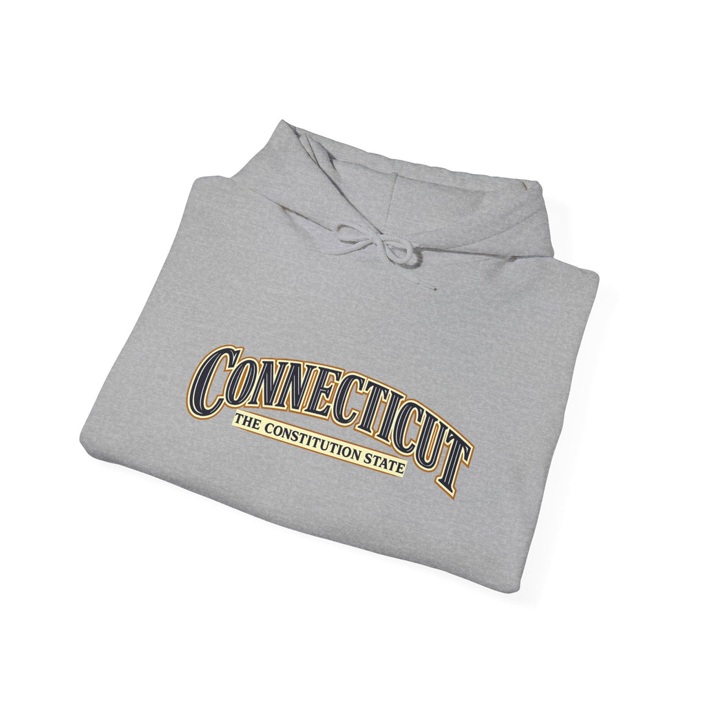 Connecticut The Constitution State Heavy Blend Hooded Sweatshirt
