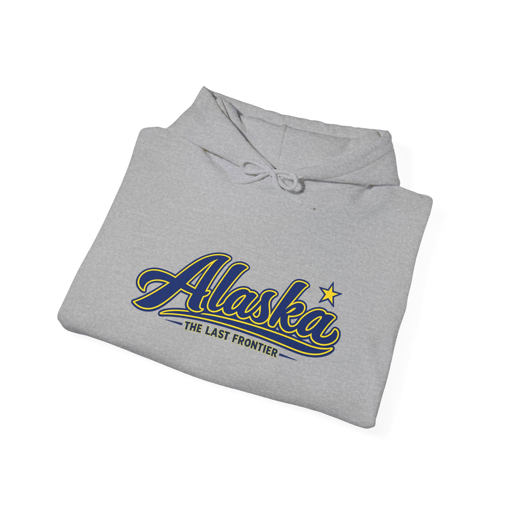 Alaska The Last Frontier Heavy Blend Hooded Sweatshirt