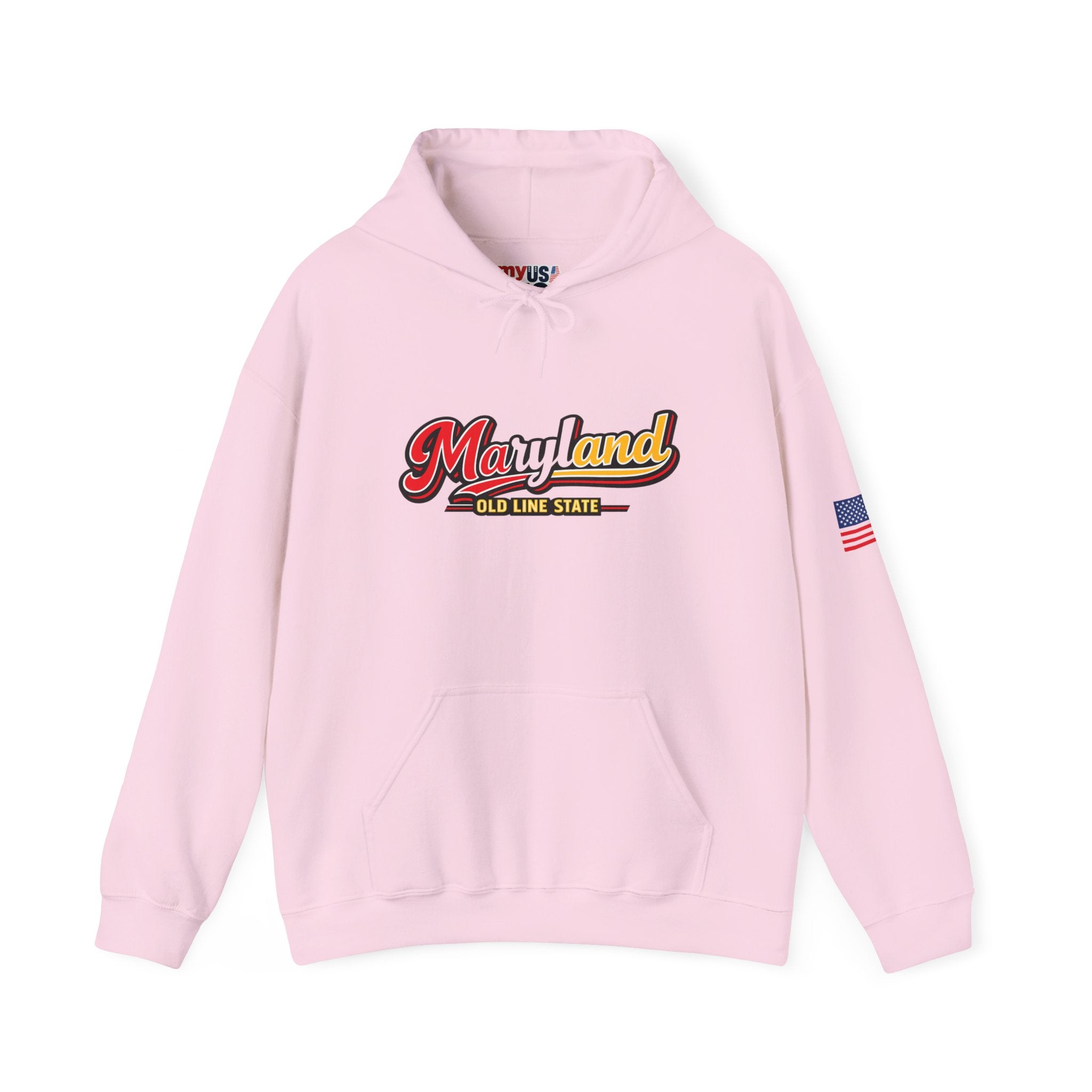 Maryland Old Line State Heavy Blend Hooded Sweatshirt