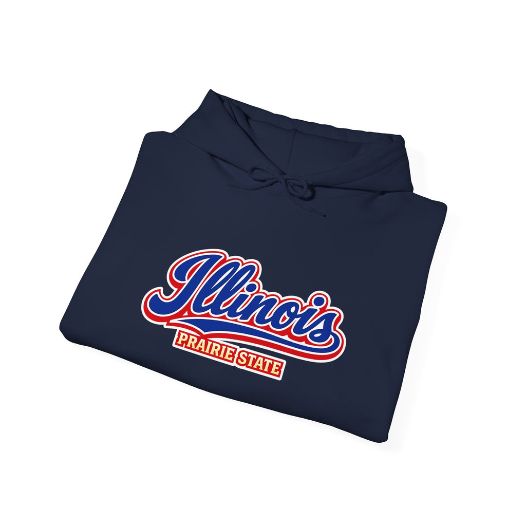 Illinois Prairie State Heavy Blend Hooded Sweatshirt