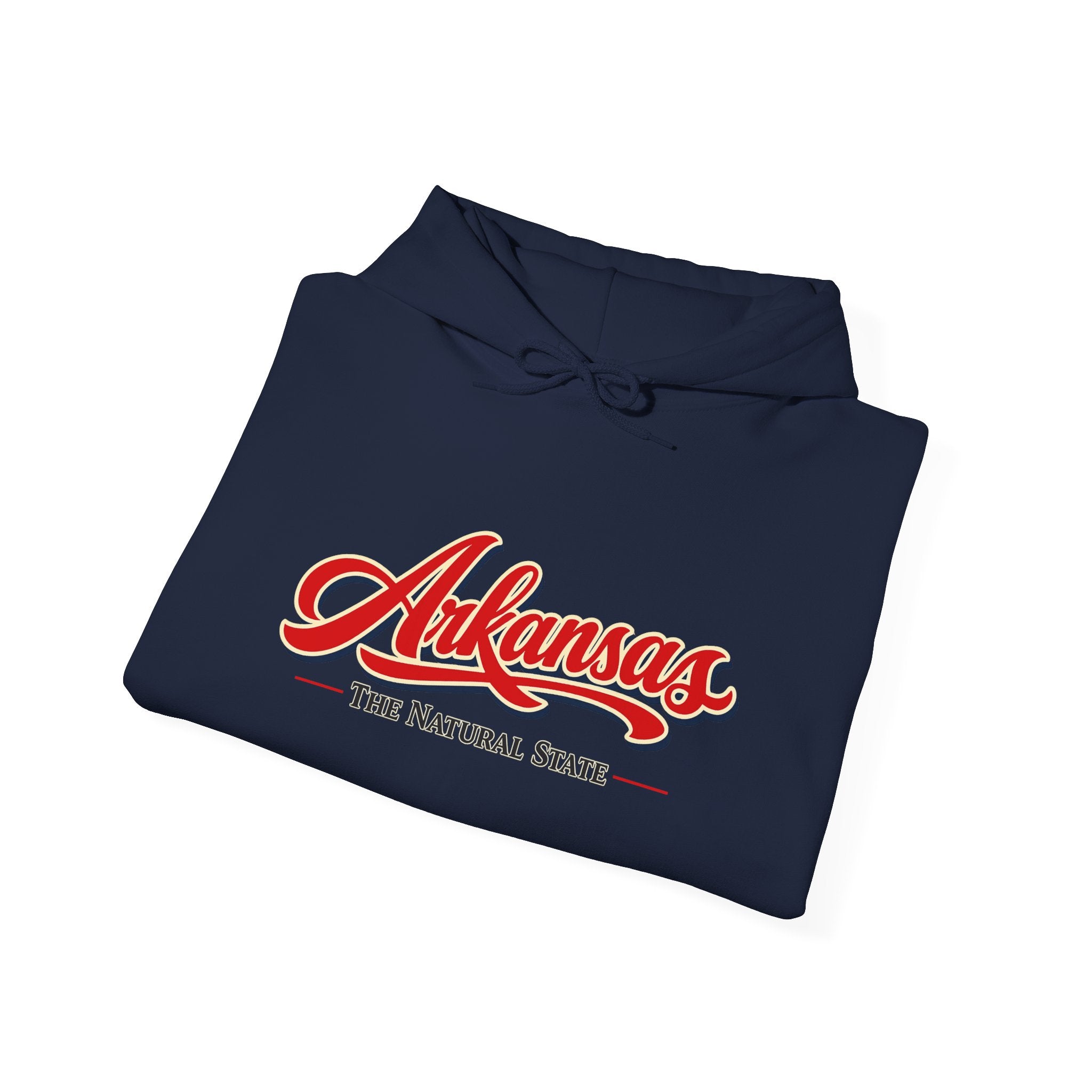 Arkansas The Natural State Heavy Blend Hooded Sweatshirt