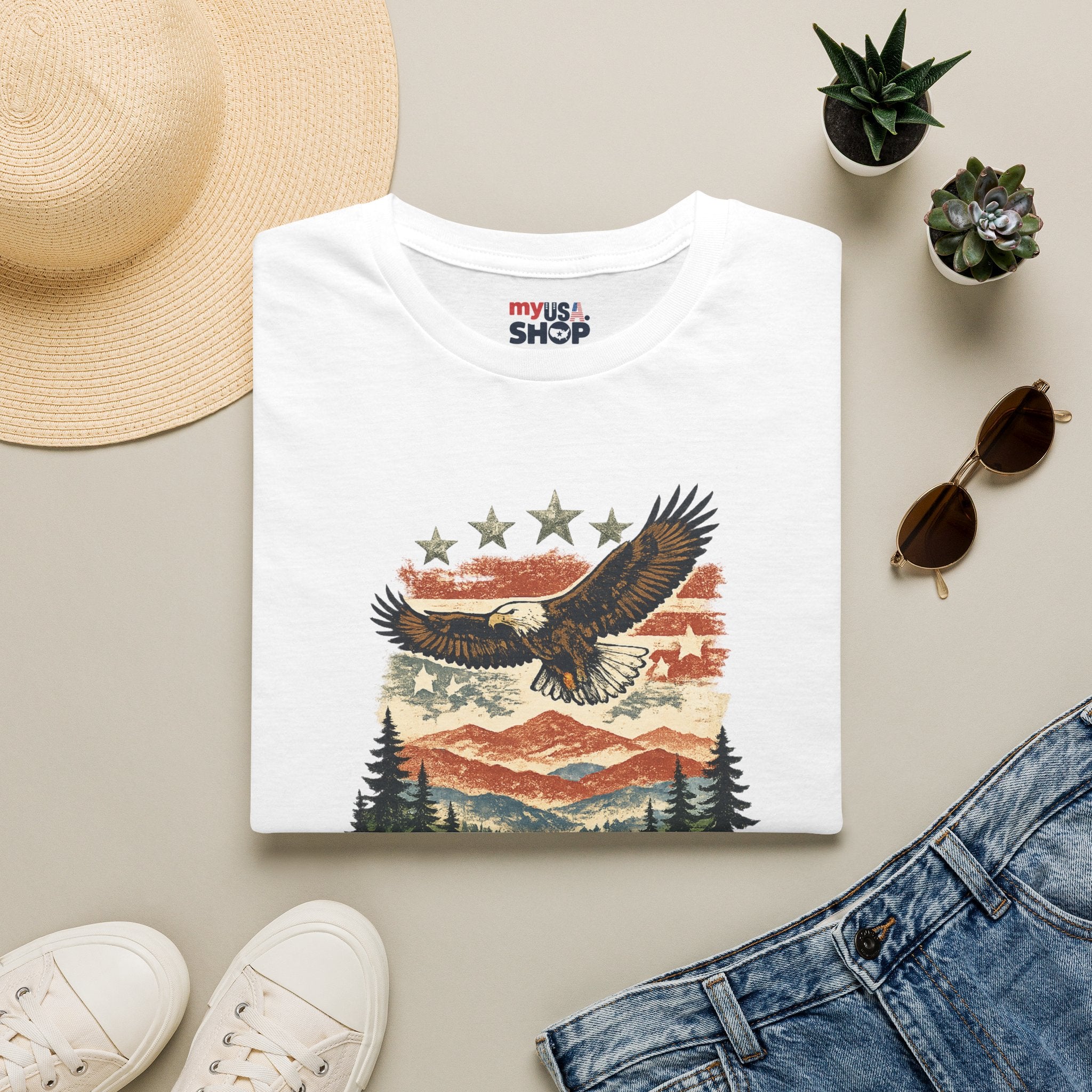 Pennsylvania America 250 Shirt — Wilderness Eagle Outdoor Graphic Tee