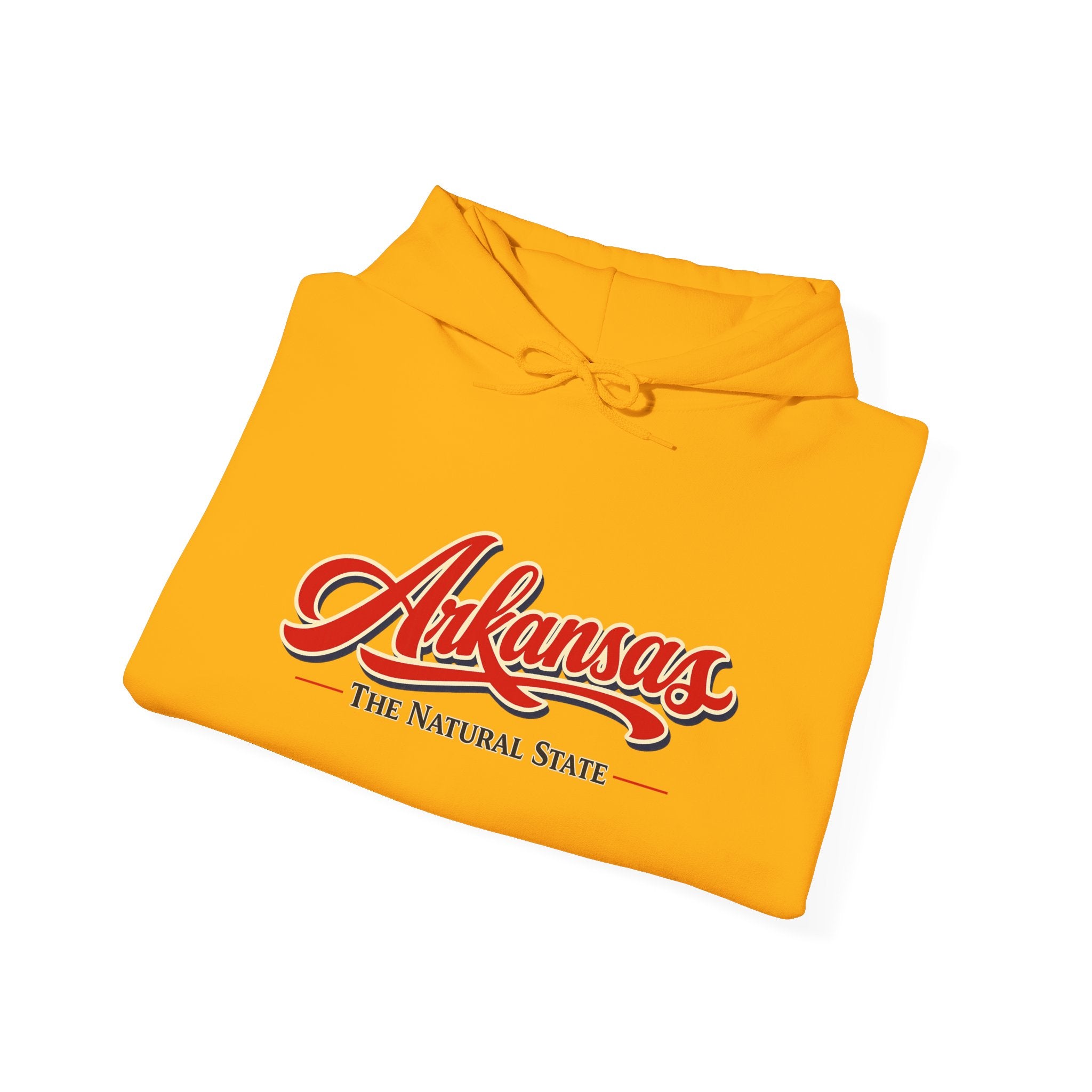 Arkansas The Natural State Heavy Blend Hooded Sweatshirt