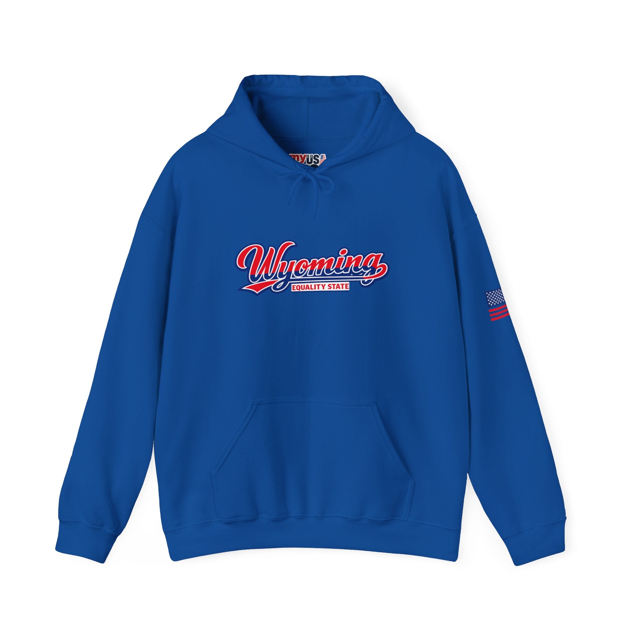 Wyoming Equality State Heavy Blend Hooded Sweatshirt