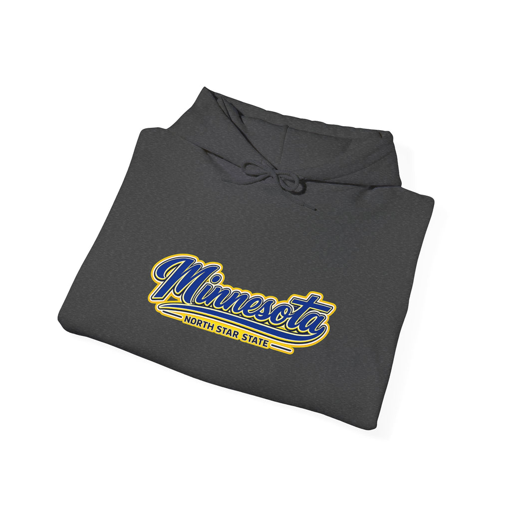 Minnesota North Star State Heavy Blend Hooded Sweatshirt