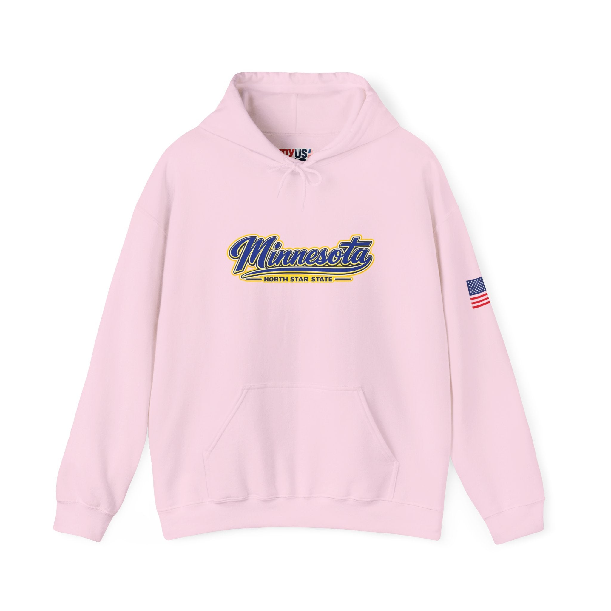 Minnesota North Star State Heavy Blend Hooded Sweatshirt