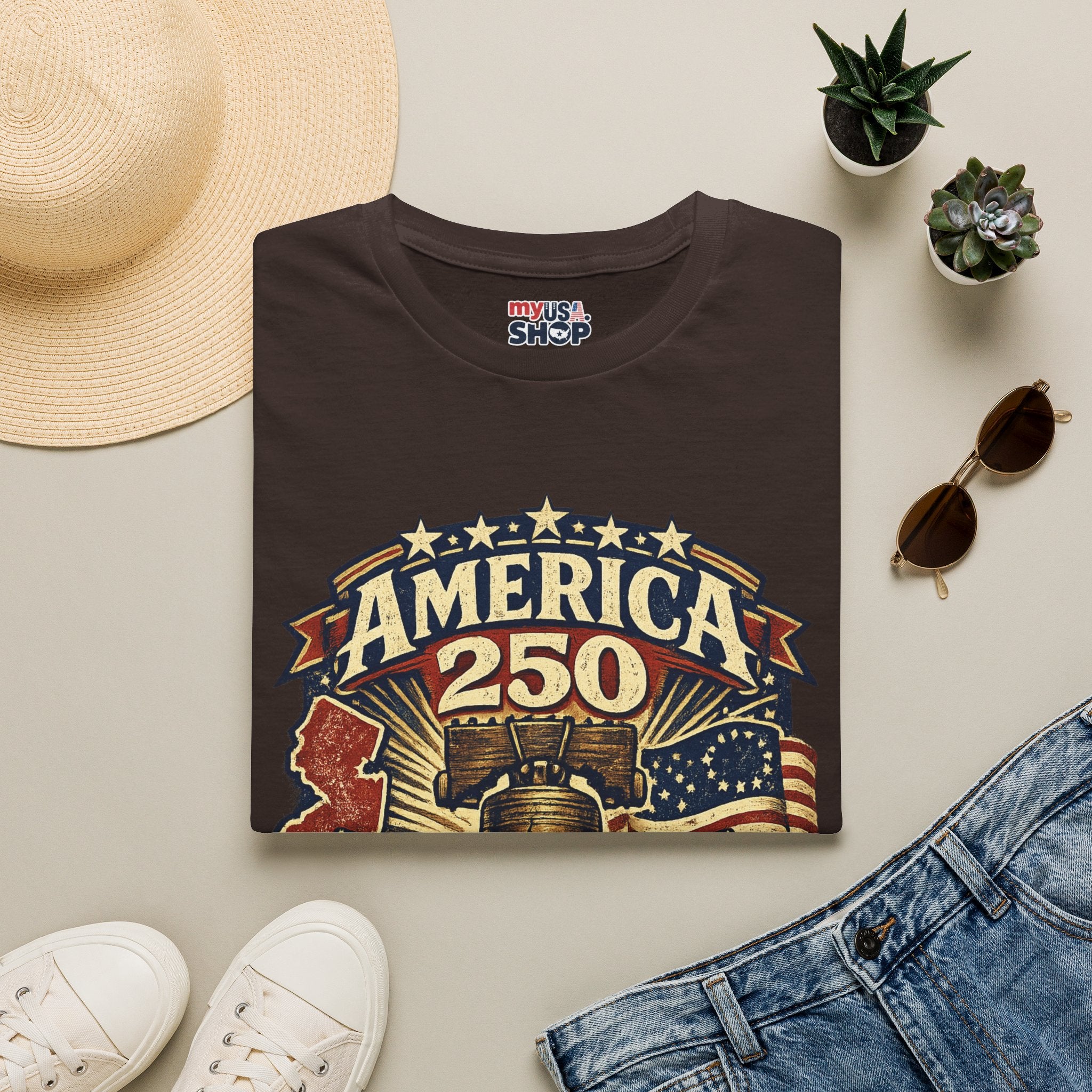 America 250 — New Jersey Bicentennial 1776–2026 Celebratory