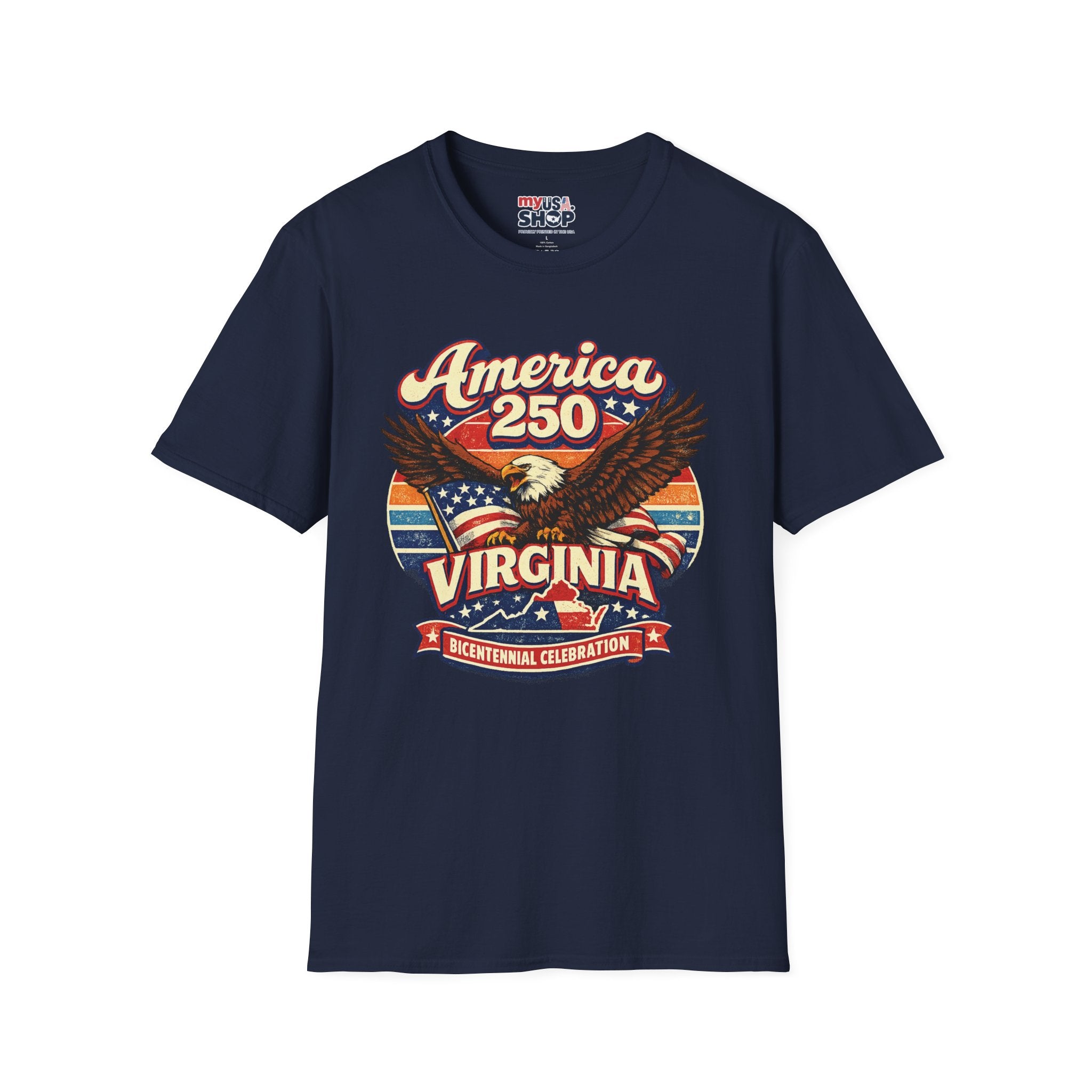 America 250 - Eagle Virginia Design Tee