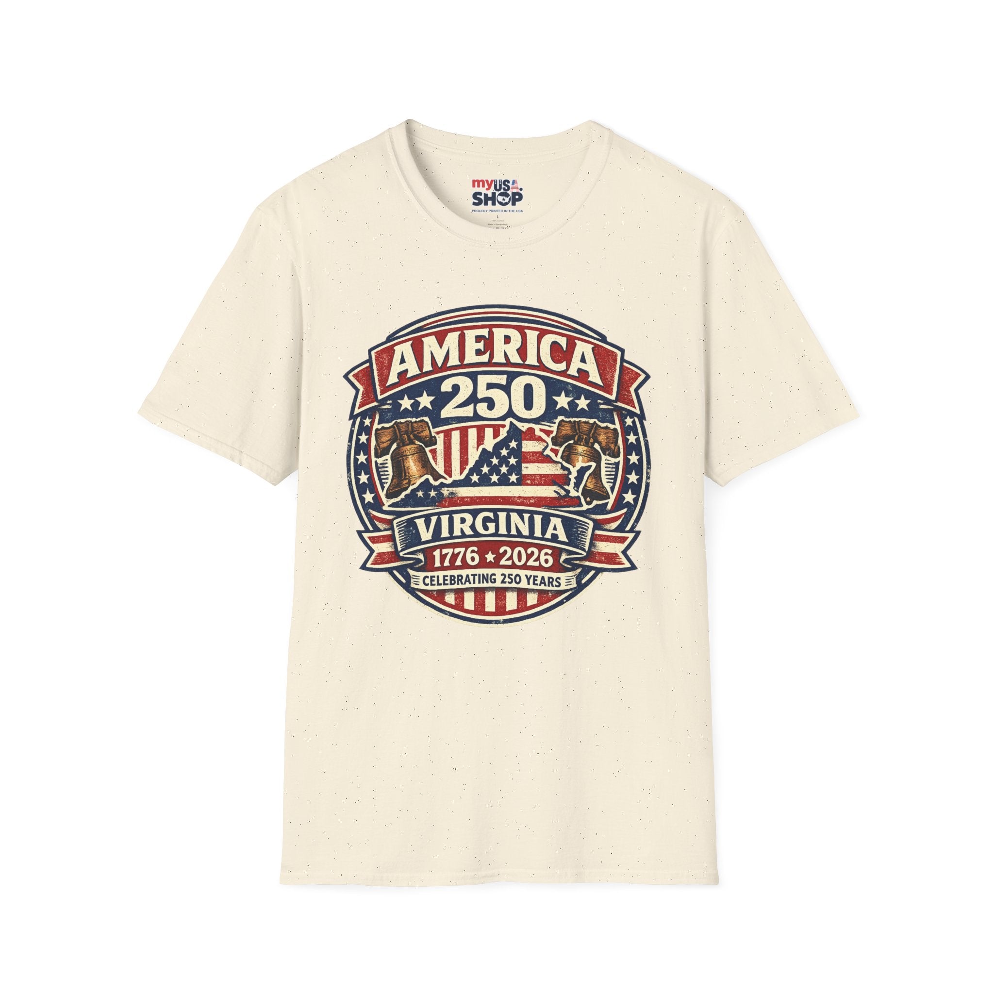 America 250 Virginia 1776-2026 Commemorative T-Shirt