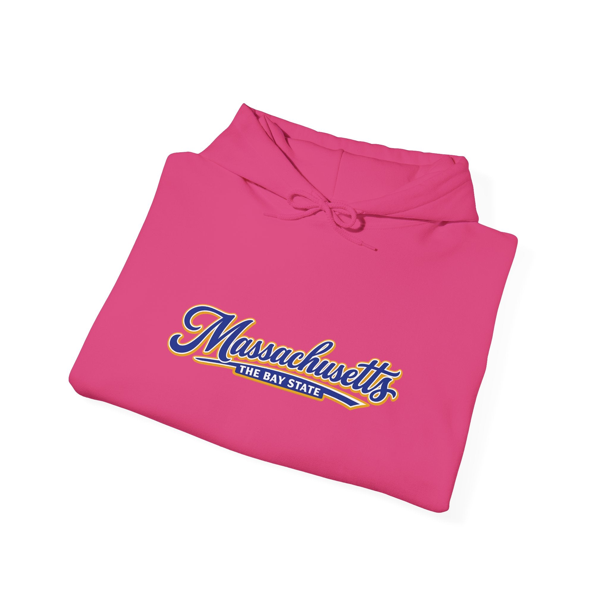 Massachusetts The Bay State Heavy Blend Hooded Sweatshirt