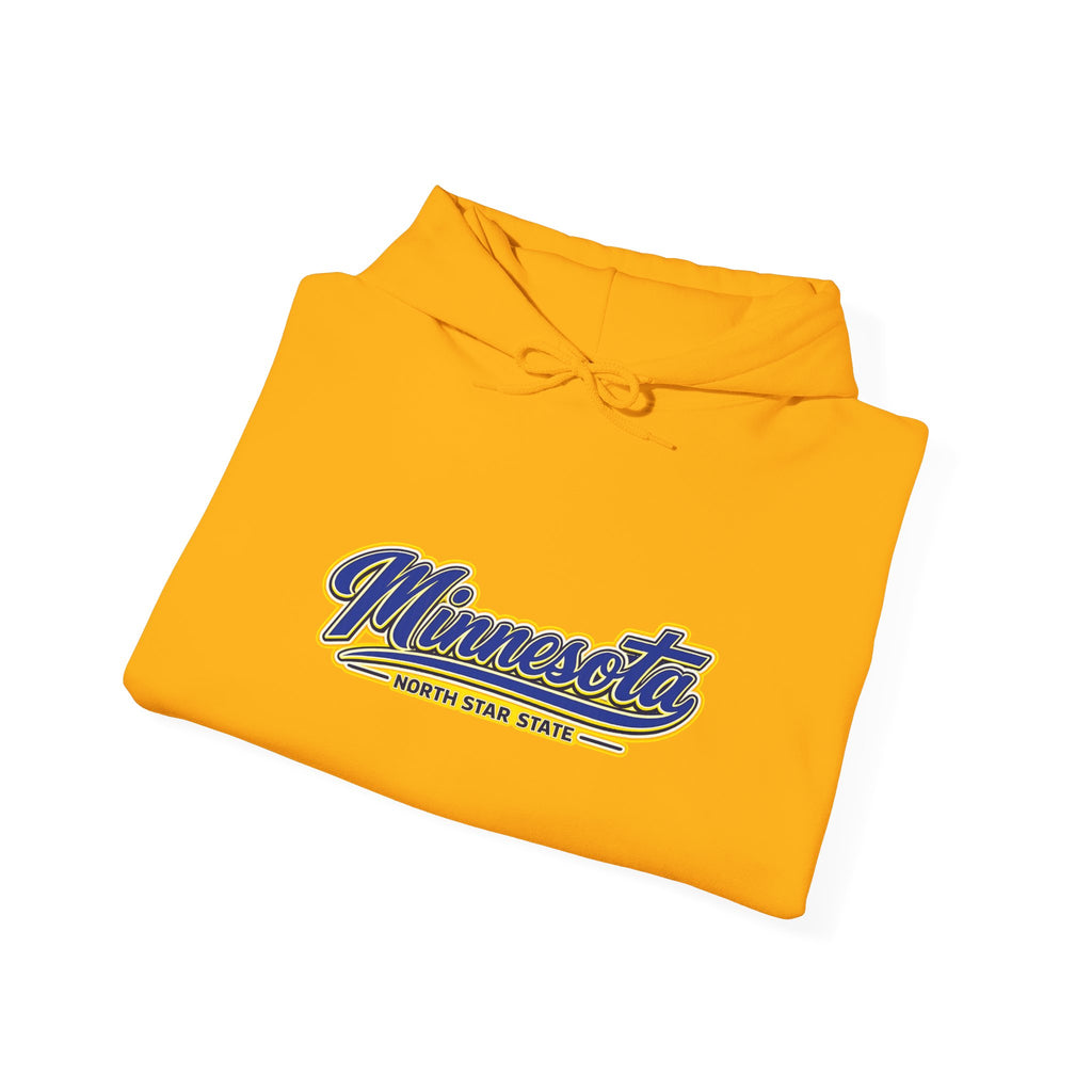 Minnesota North Star State Heavy Blend Hooded Sweatshirt