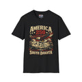 America 250 South Dakota Shirt — Vintage Eagle Freedom Graphic Tee