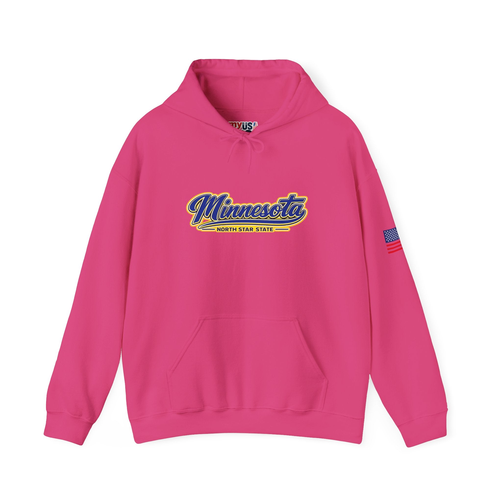 Minnesota North Star State Heavy Blend Hooded Sweatshirt