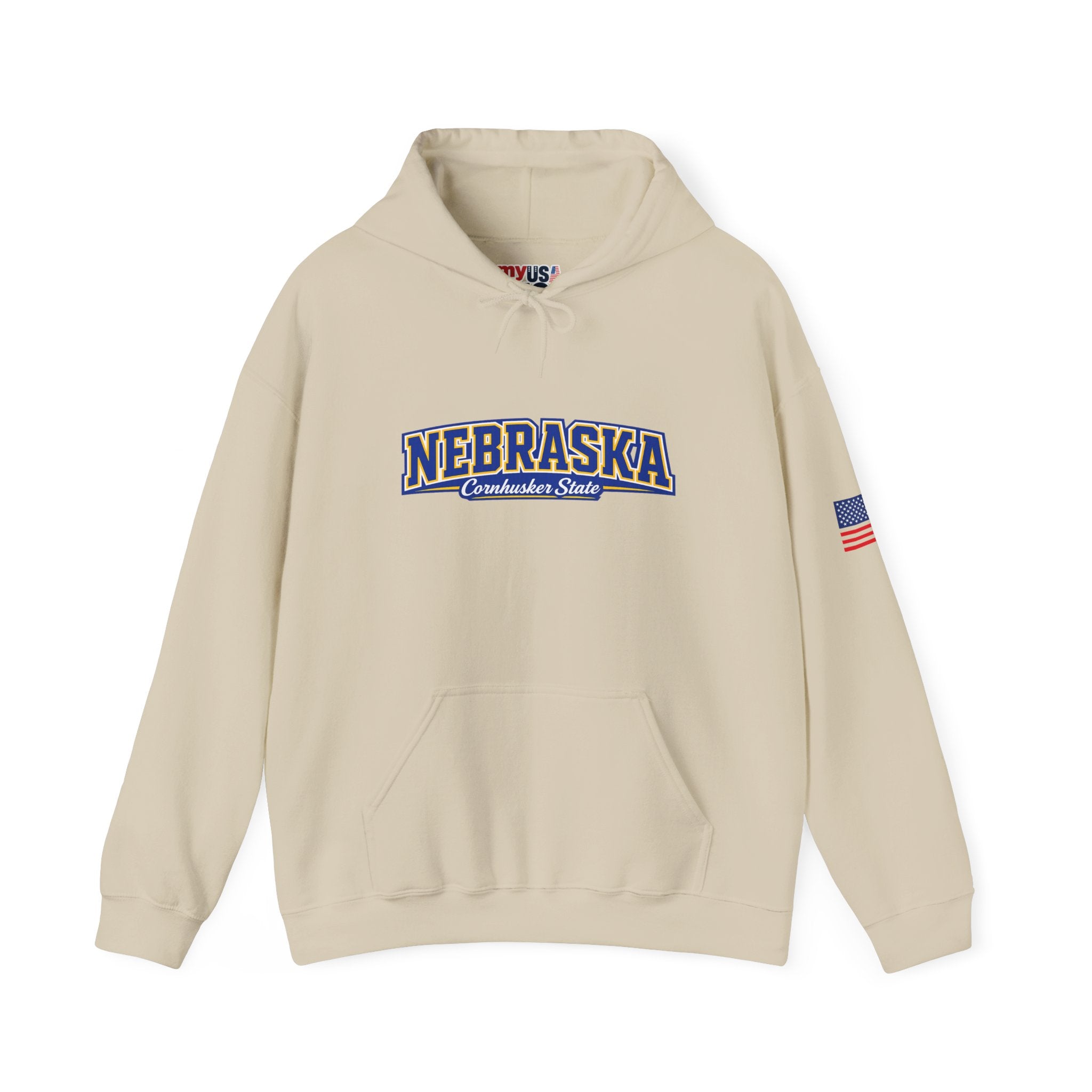 Nebraska Cornhusker State Heavy Blend Hooded Sweatshirt