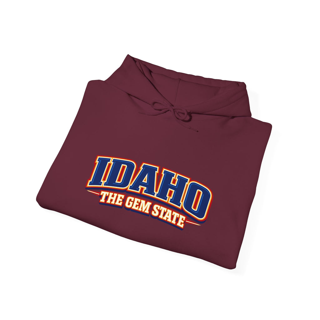 Idaho The Gem State Heavy Blend Hooded Sweatshirt