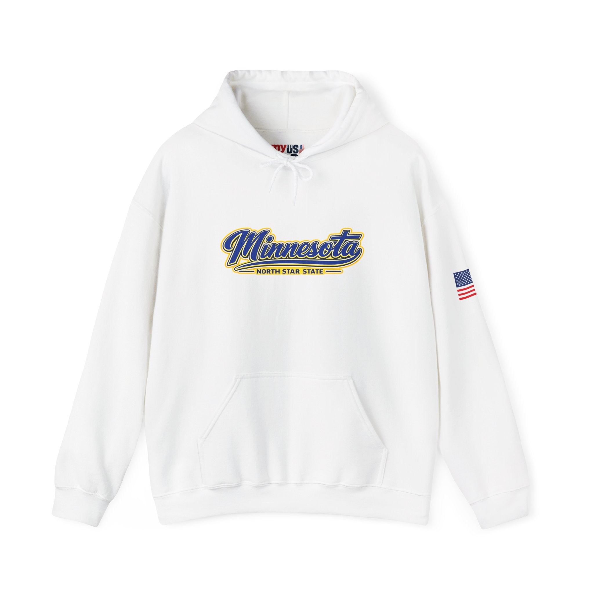 Minnesota North Star State Heavy Blend Hooded Sweatshirt