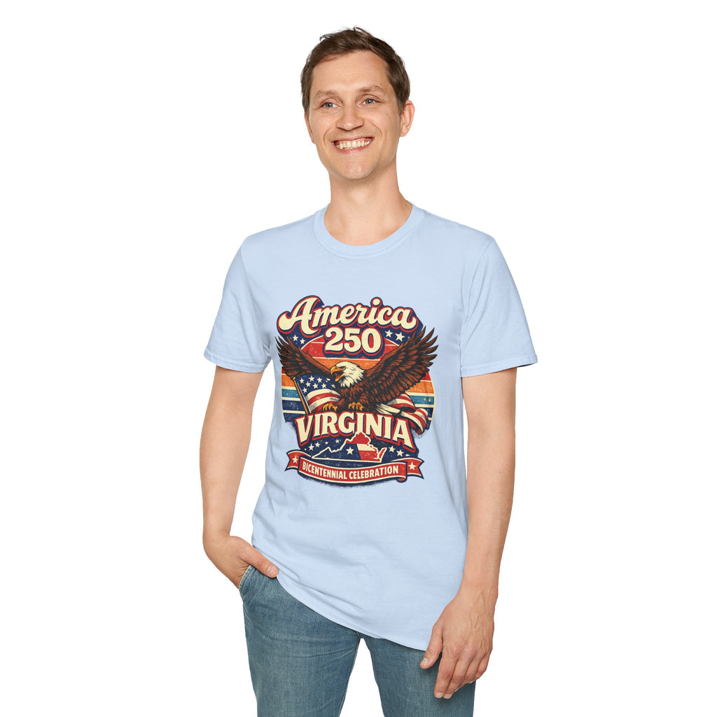 America 250 - Eagle Virginia Design Tee
