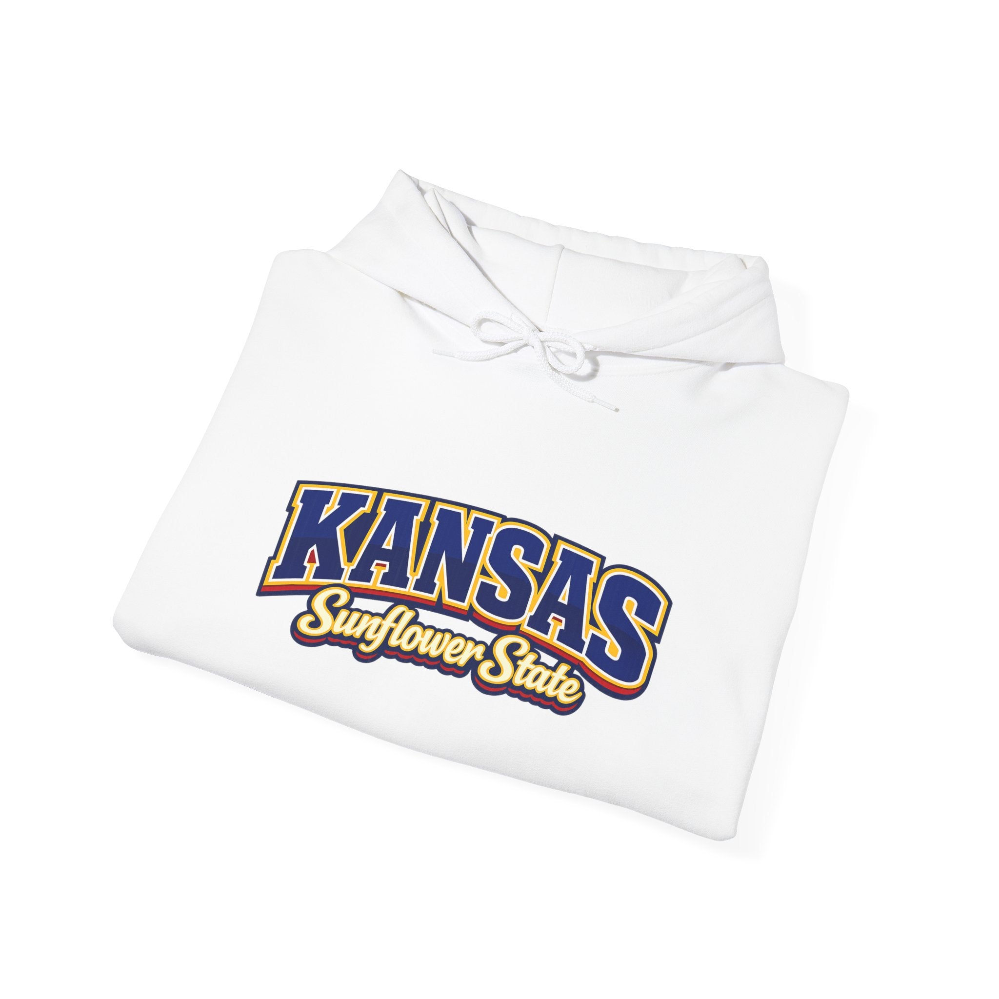 Kansas Sunflower State Heavy Blend Hooded Sweatshirt
