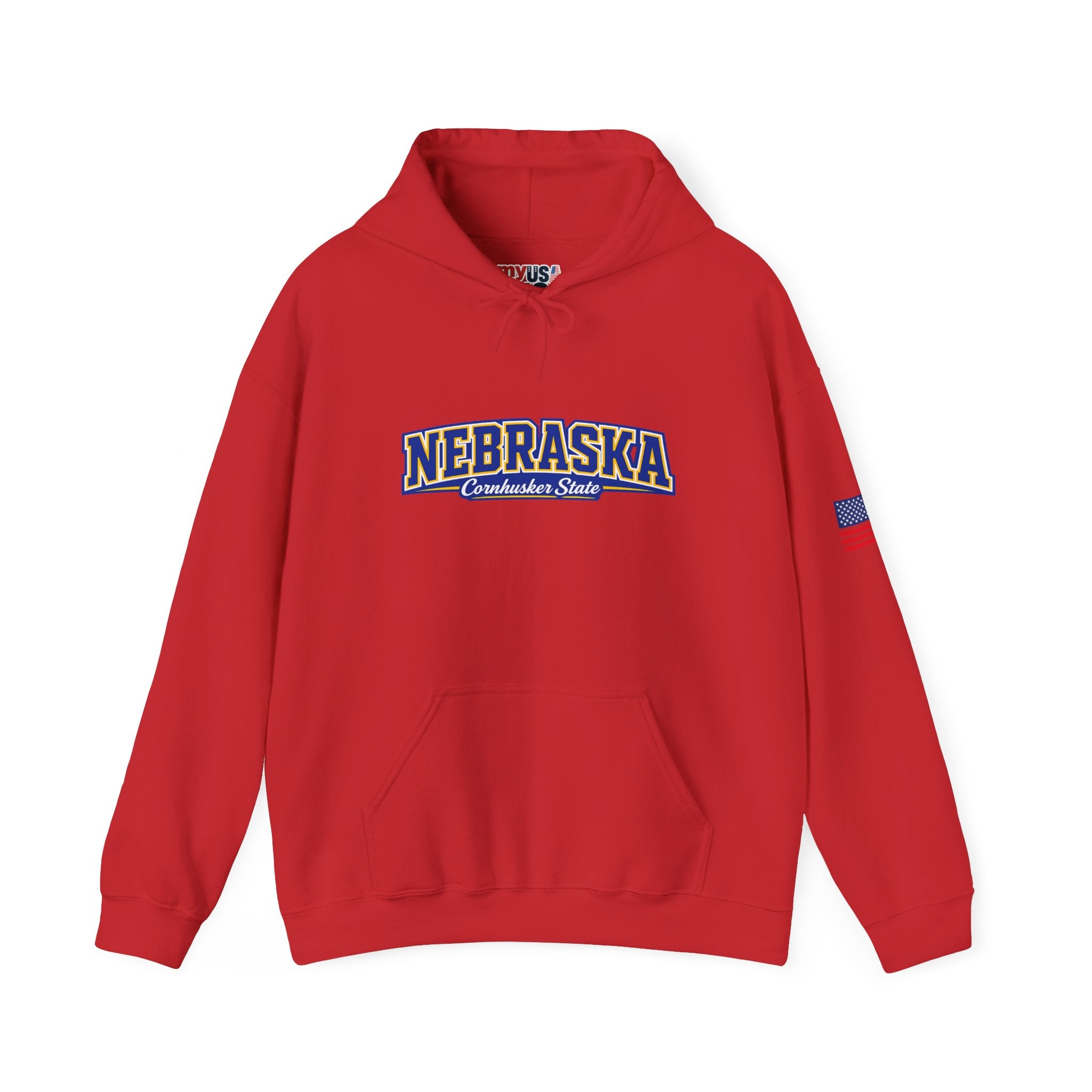 Nebraska Cornhusker State Heavy Blend Hooded Sweatshirt