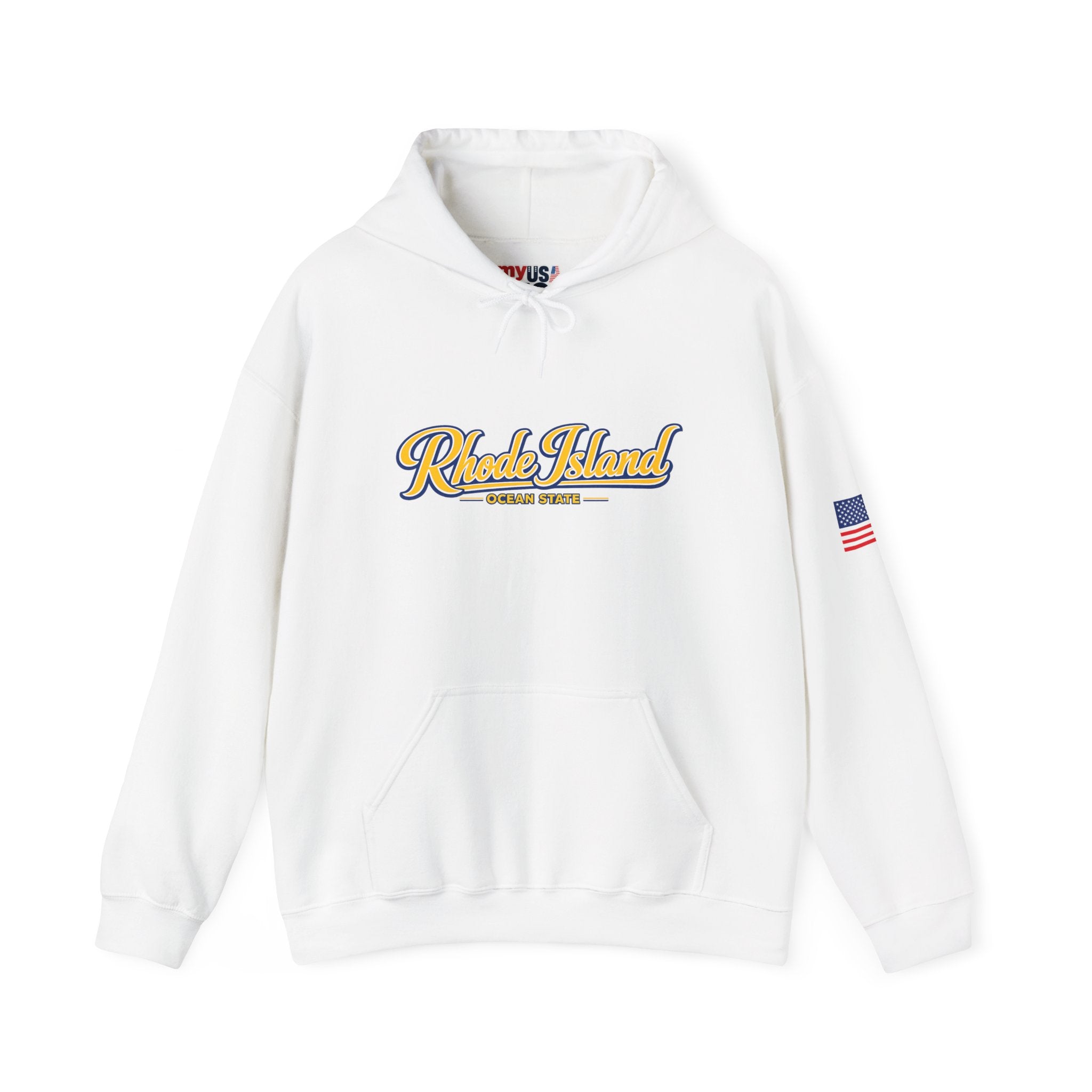 Rhode Island Ocean State Heavy Blend Hooded Sweatshirt