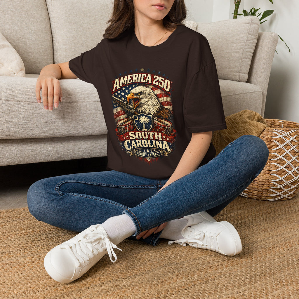 America 250 South Carolina T-Shirt Liberty and Legacy Celebration Tee