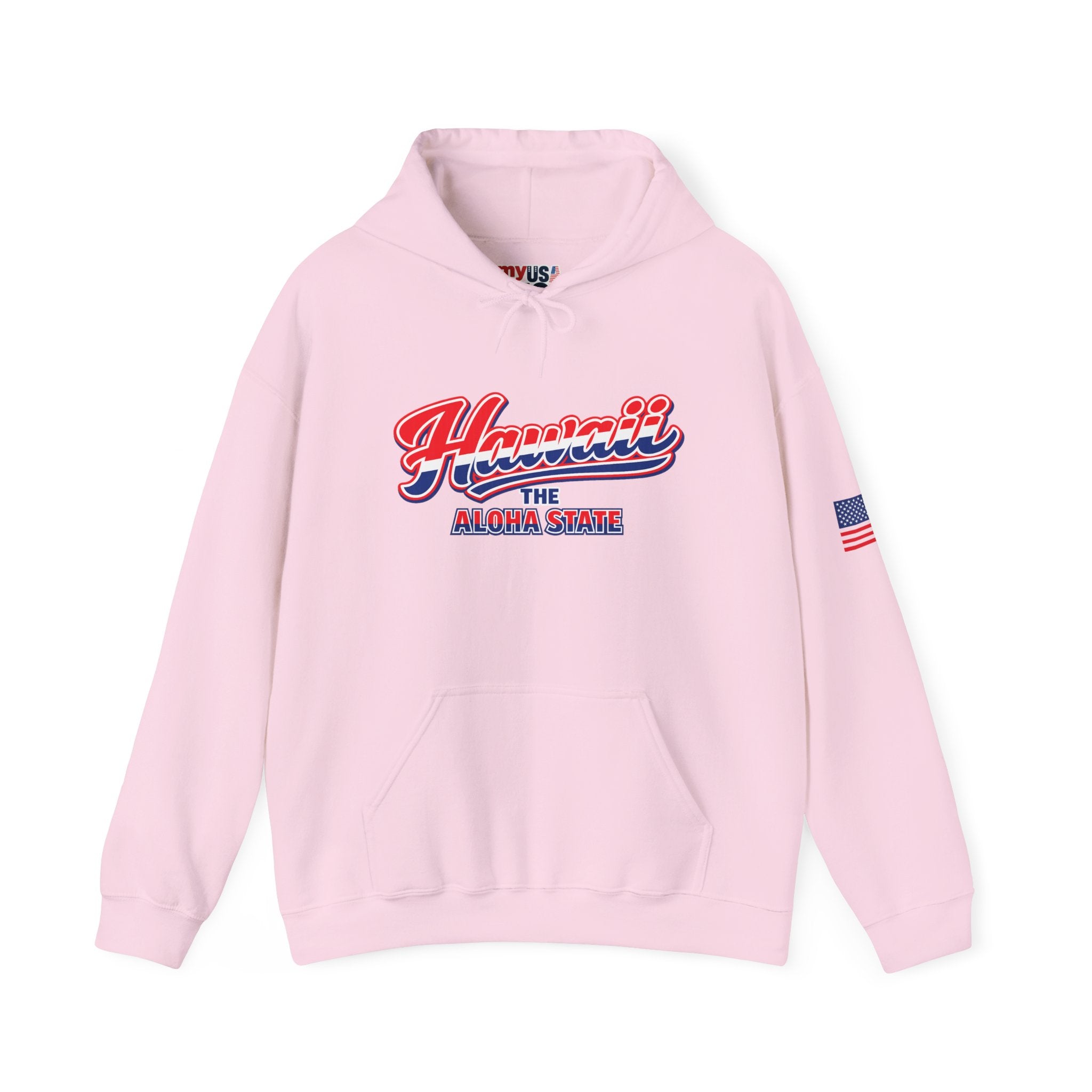 Hawaii The Aloha State Heavy Blend Hooded Sweatshirt
