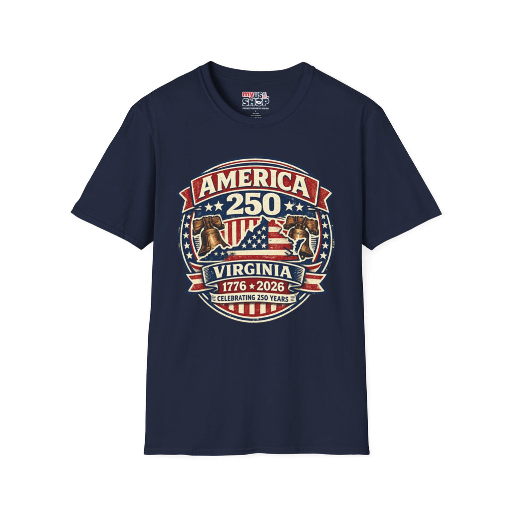 America 250 Virginia 1776-2026 Commemorative T-Shirt