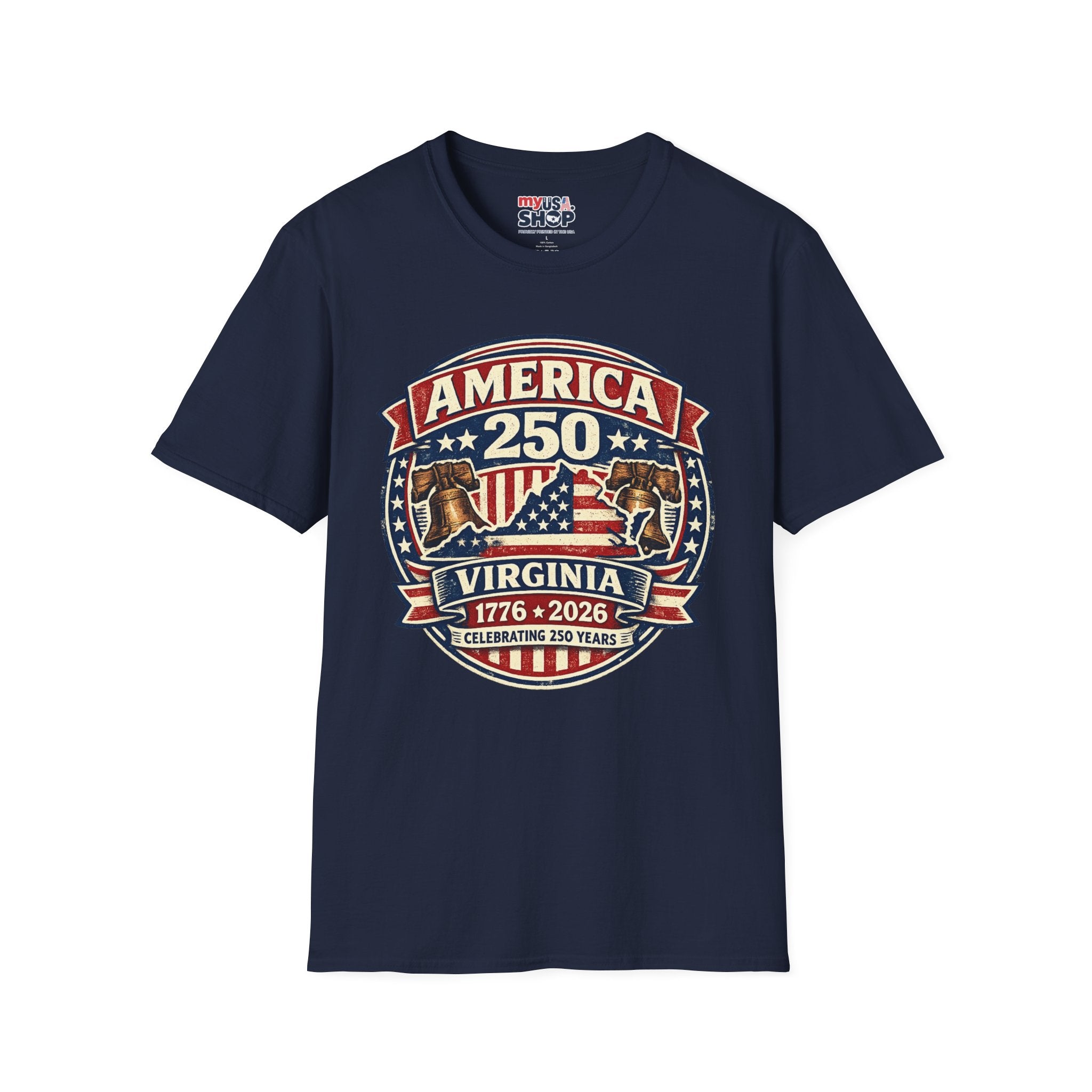 America 250 Virginia 1776-2026 Commemorative T-Shirt