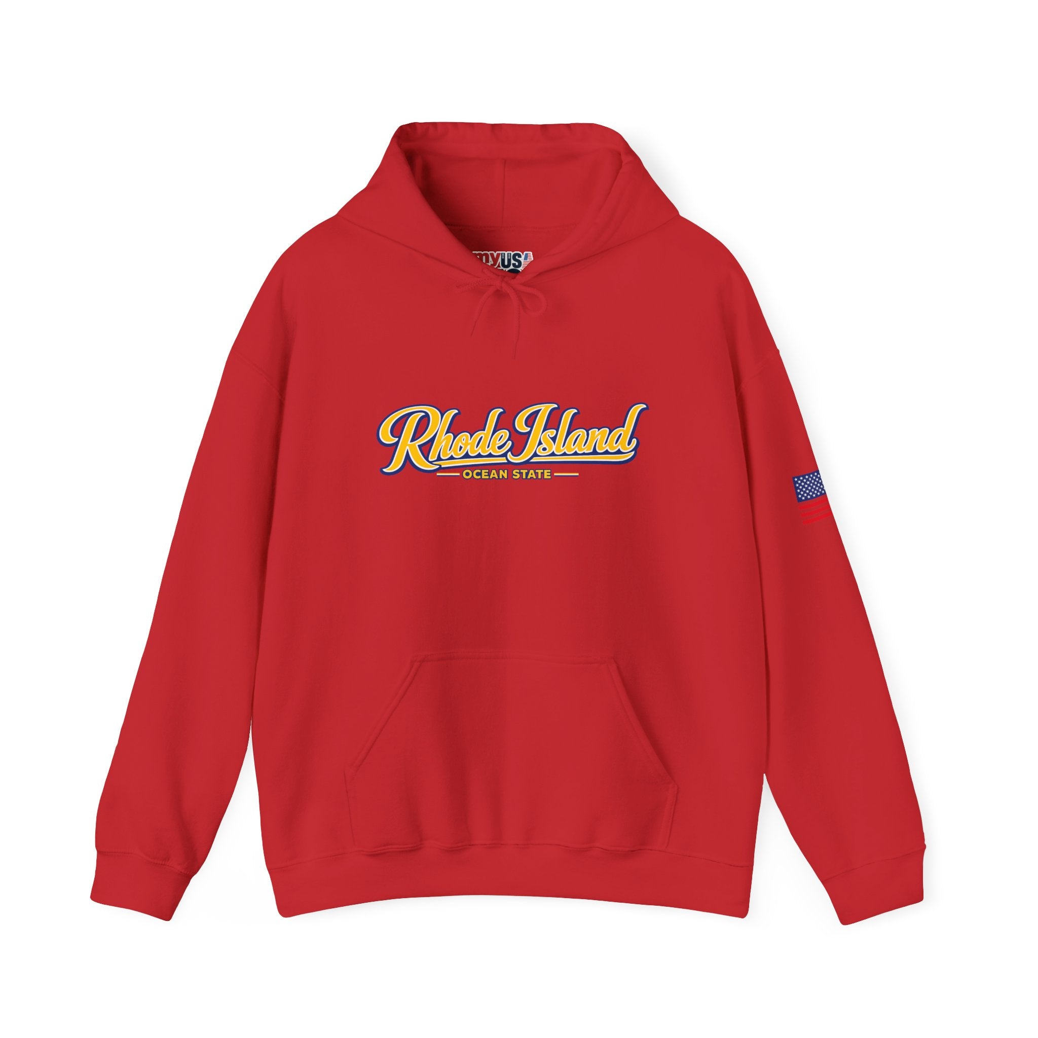 Rhode Island Ocean State Heavy Blend Hooded Sweatshirt