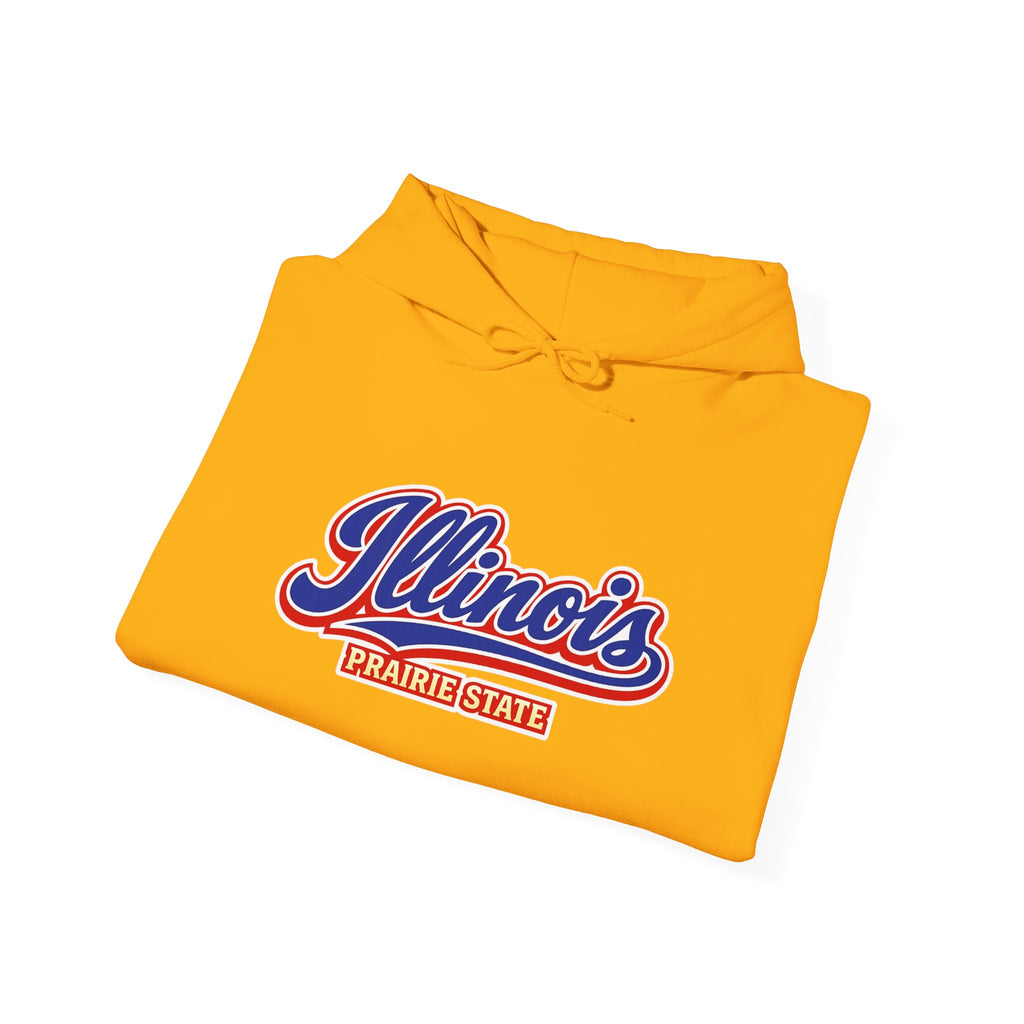 Illinois Prairie State Heavy Blend Hooded Sweatshirt