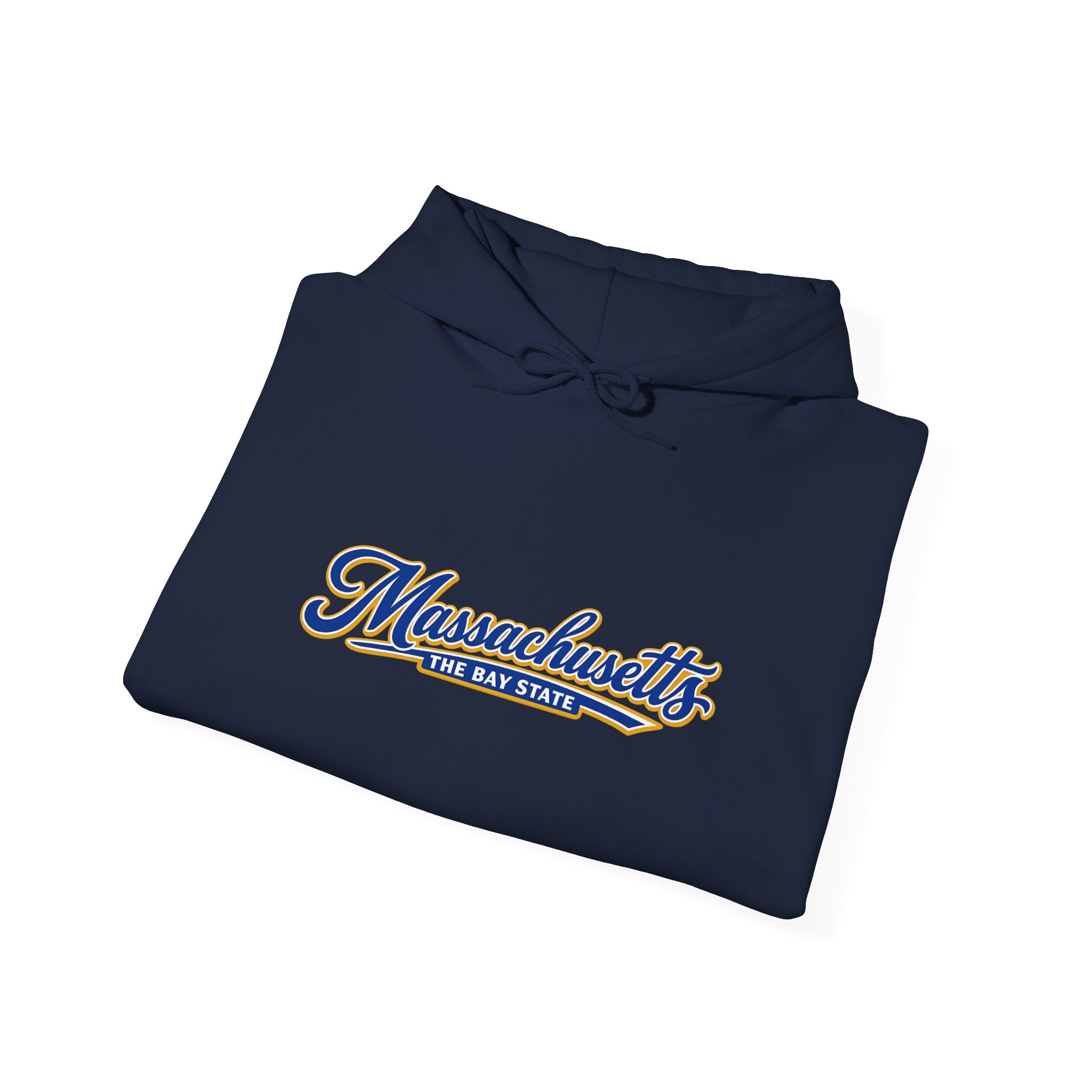 Massachusetts The Bay State Heavy Blend Hooded Sweatshirt