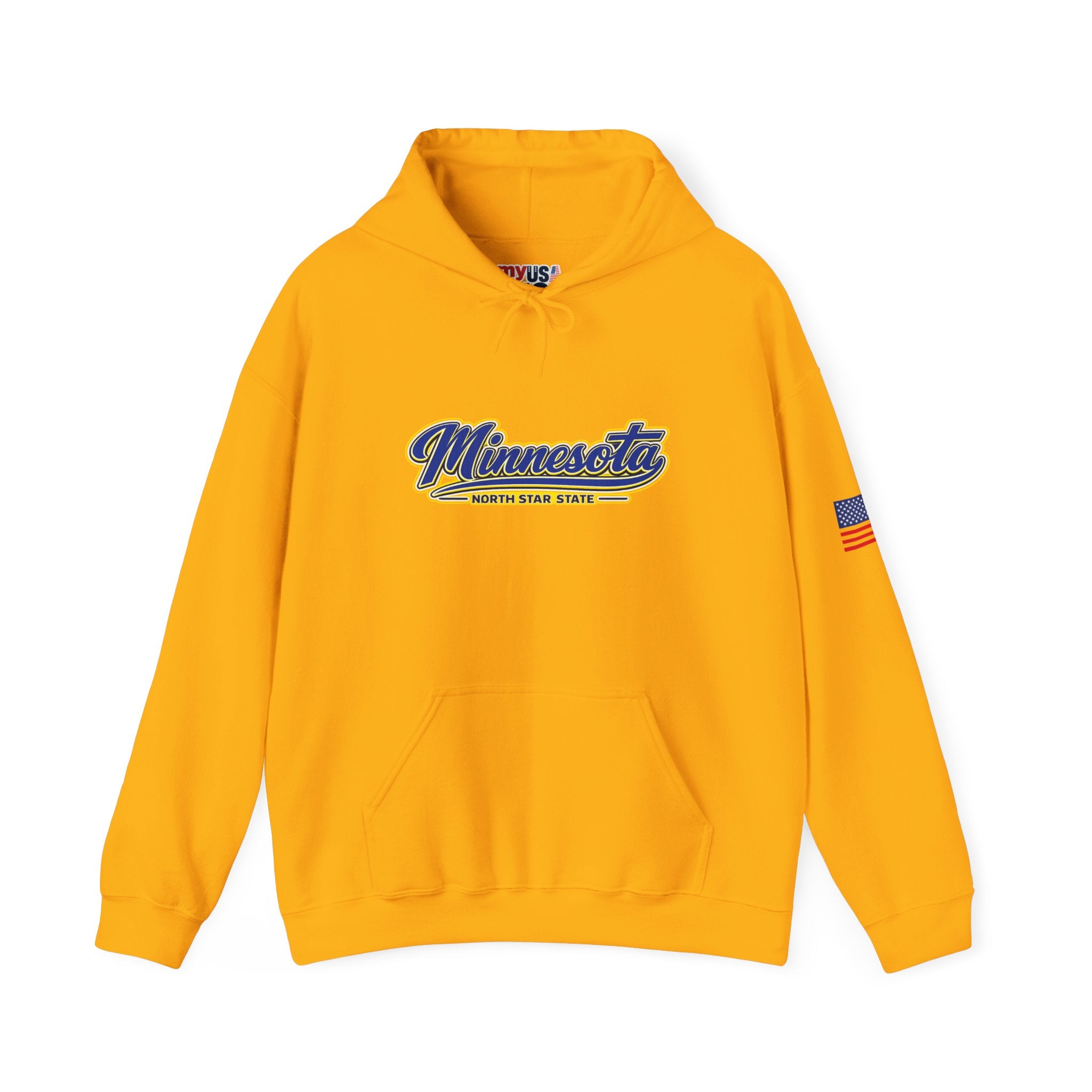 Minnesota North Star State Heavy Blend Hooded Sweatshirt