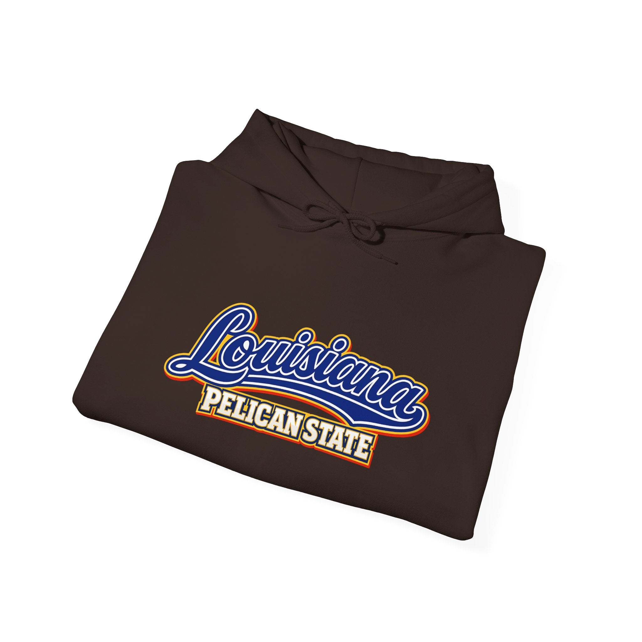 Louisiana Pelican State Heavy Blend Hooded Sweatshirt