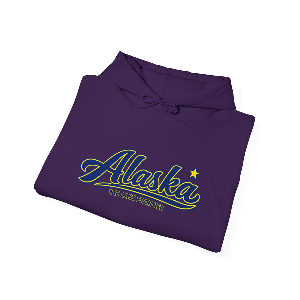 Alaska The Last Frontier Heavy Blend Hooded Sweatshirt
