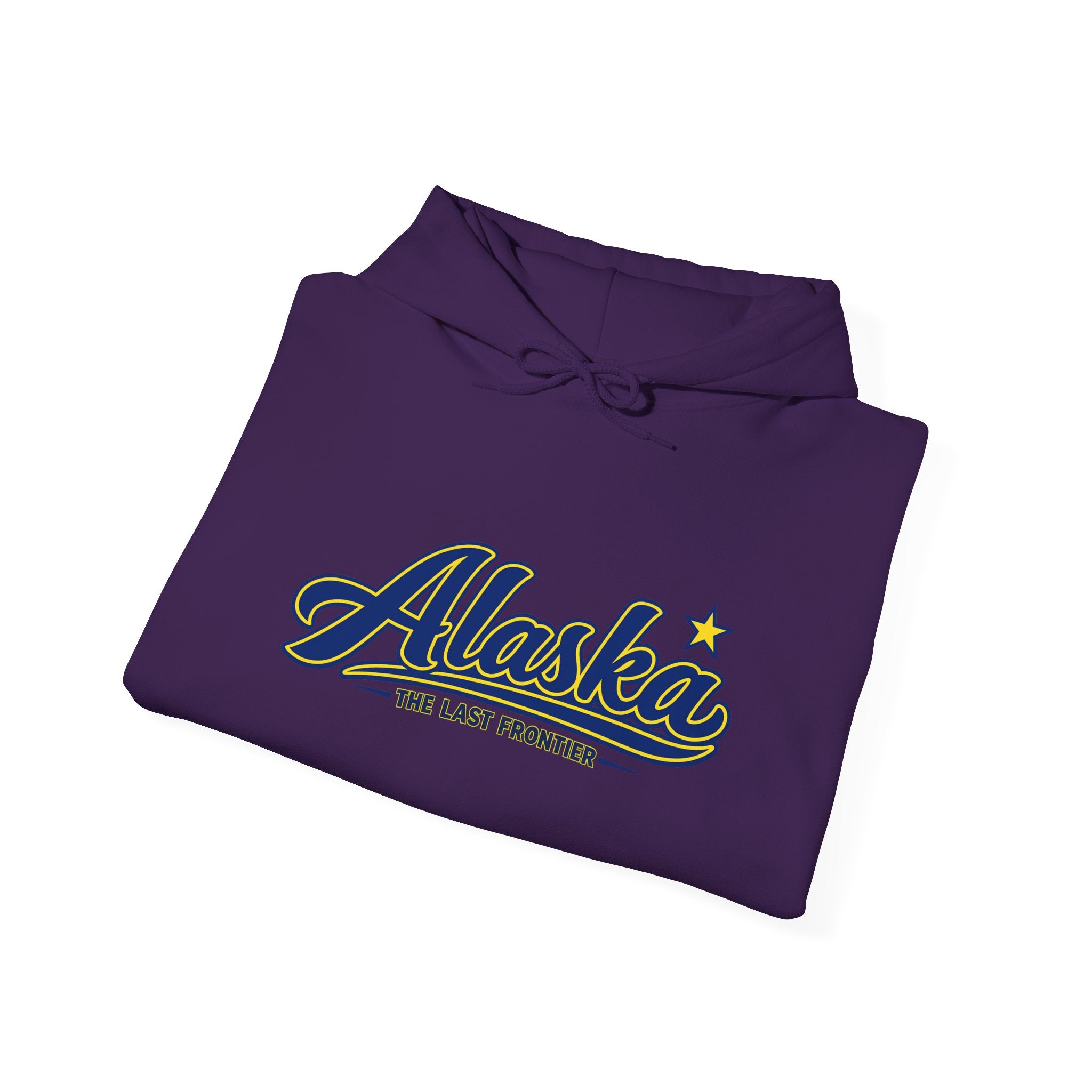 Alaska The Last Frontier Heavy Blend Hooded Sweatshirt