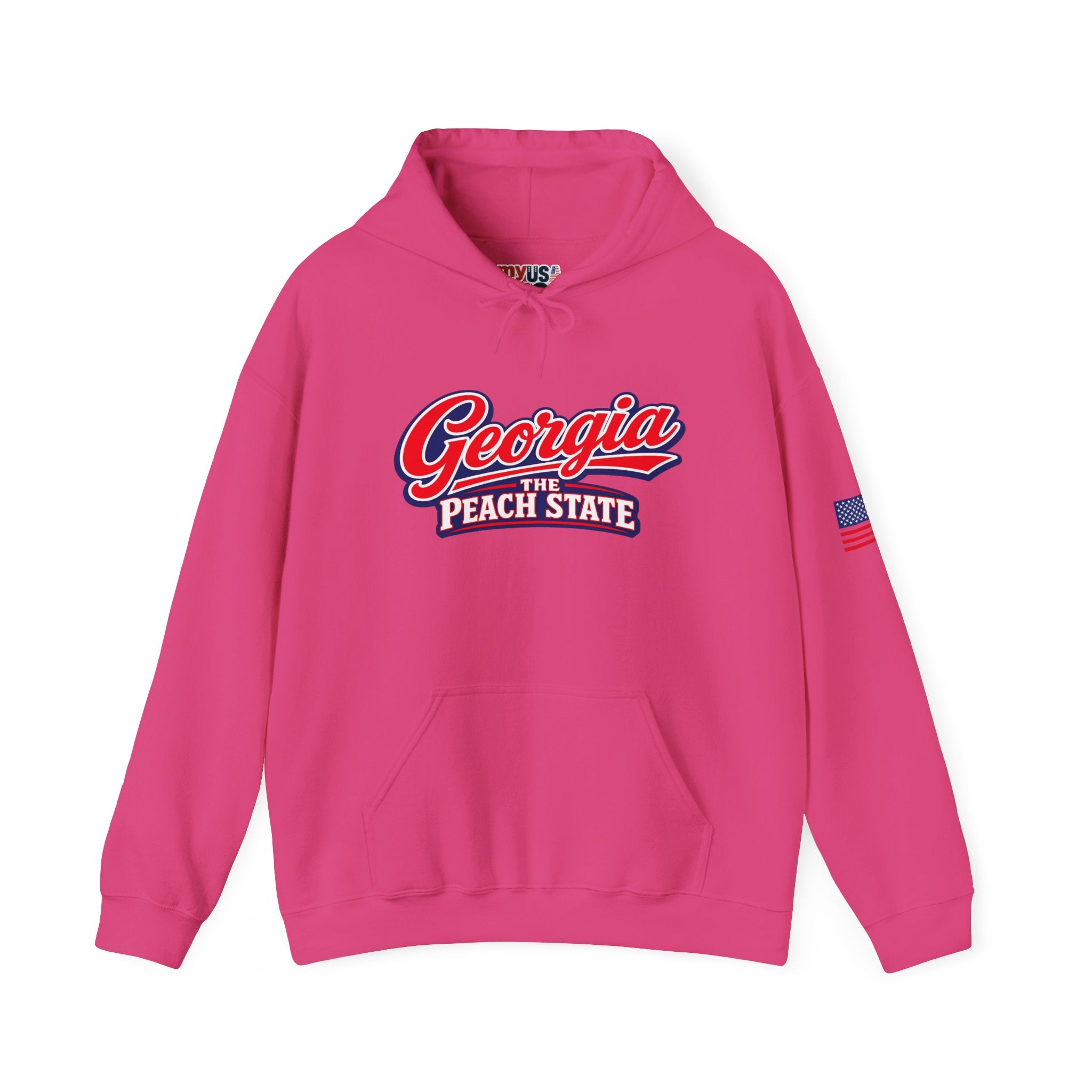 Georgia The Peach State Heavy Blend Hooded Sweatshirt
