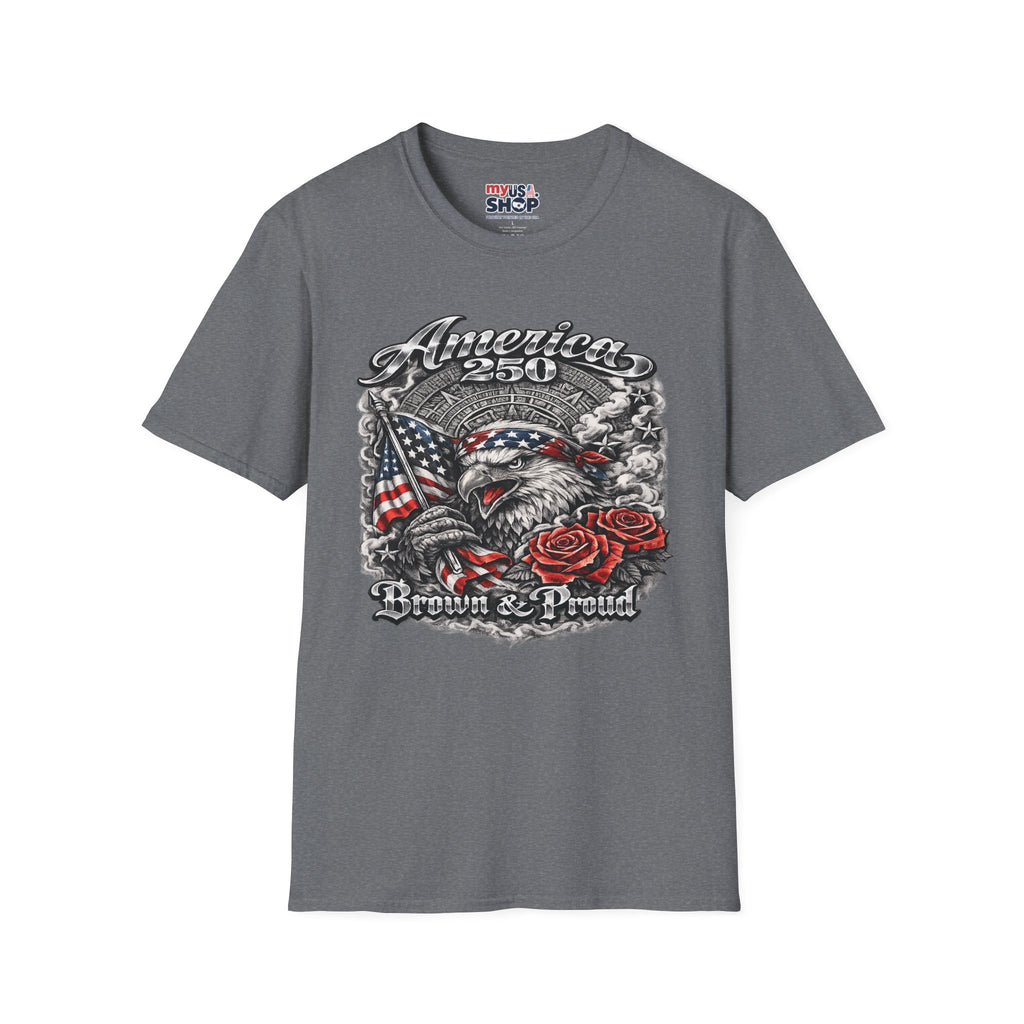 America 250 Eagle Flag — Born & Proud Patriotic